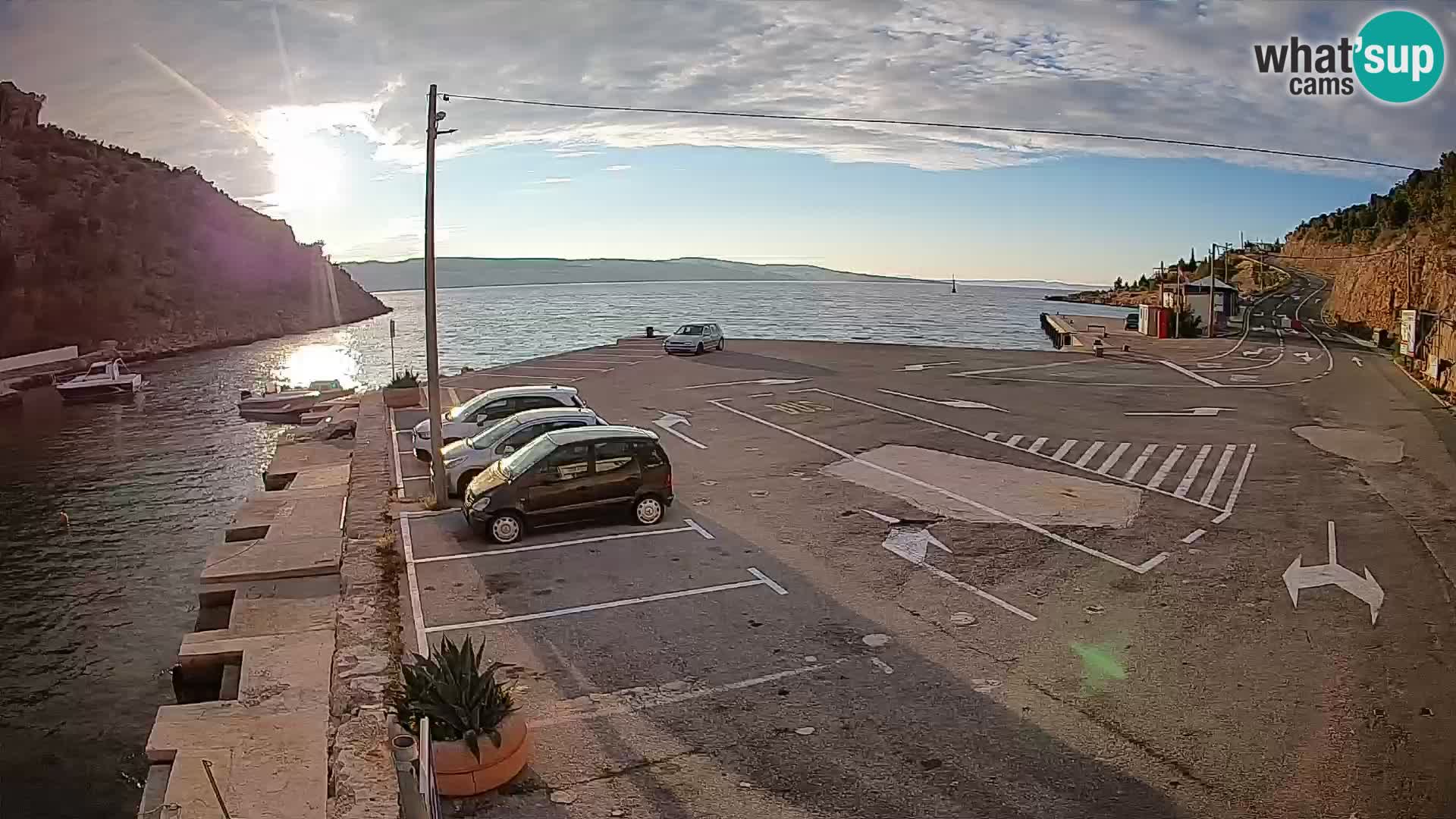 Webcam porto traghetti di Prizna – per l’isola di Pag