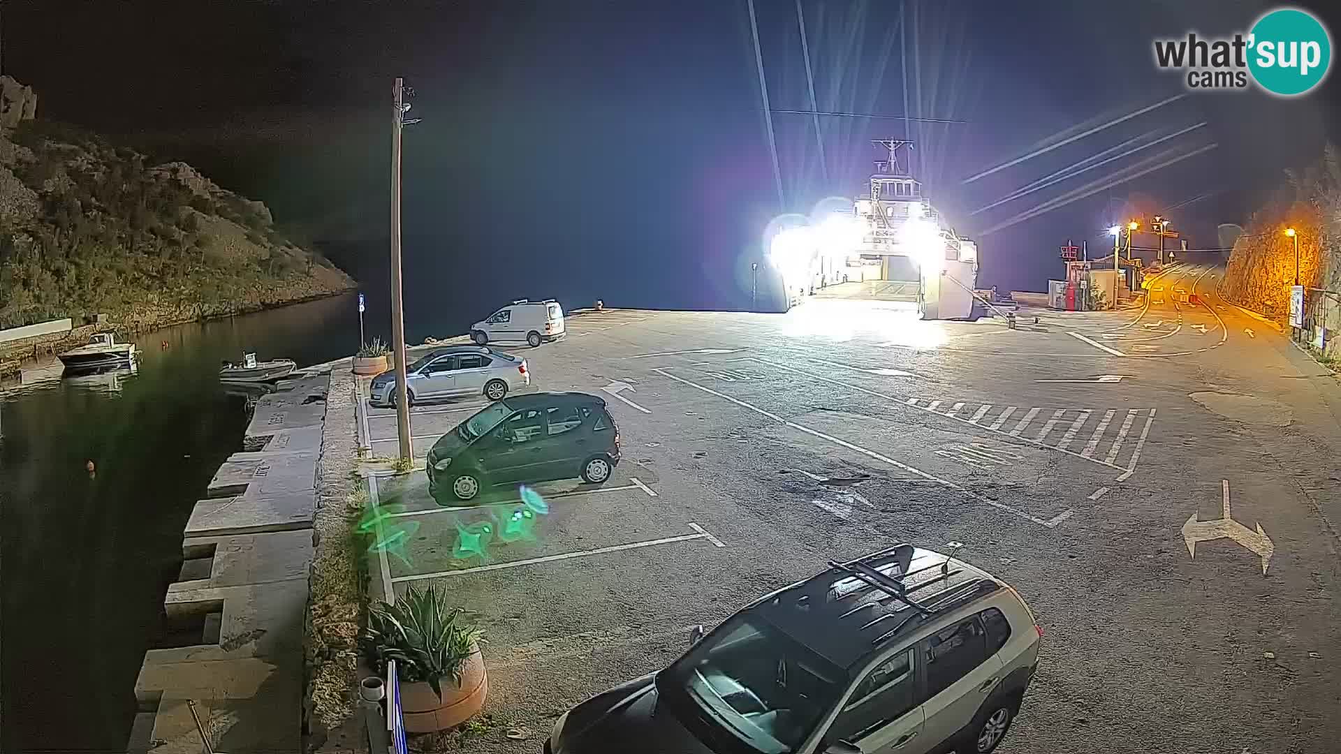 Webcam porto traghetti di Prizna – per l’isola di Pag