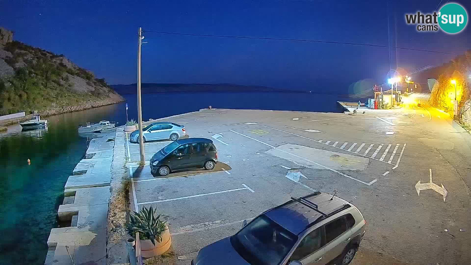 Webcam porto traghetti di Prizna – per l’isola di Pag