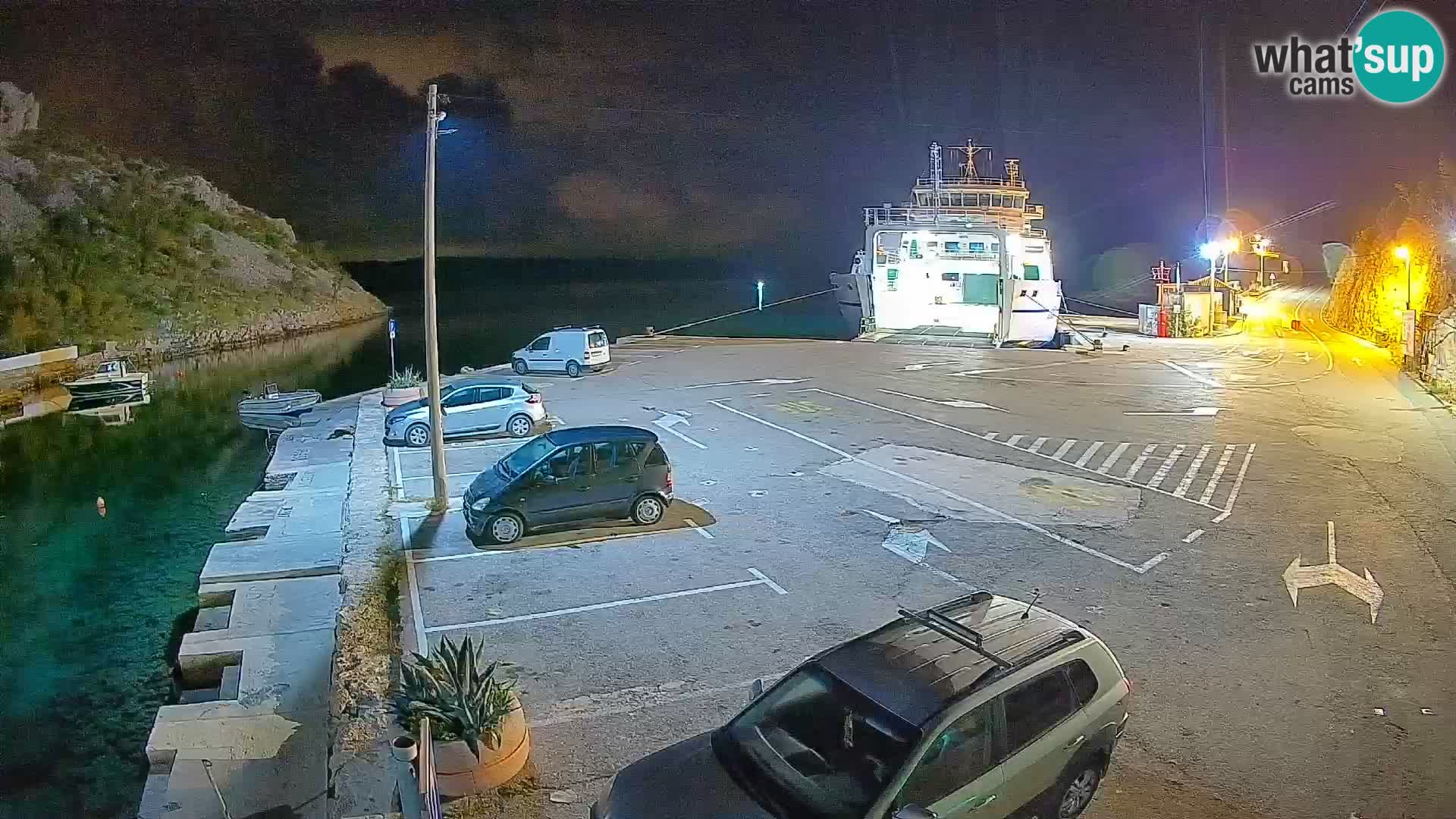 Webcam porto traghetti di Prizna – per l’isola di Pag