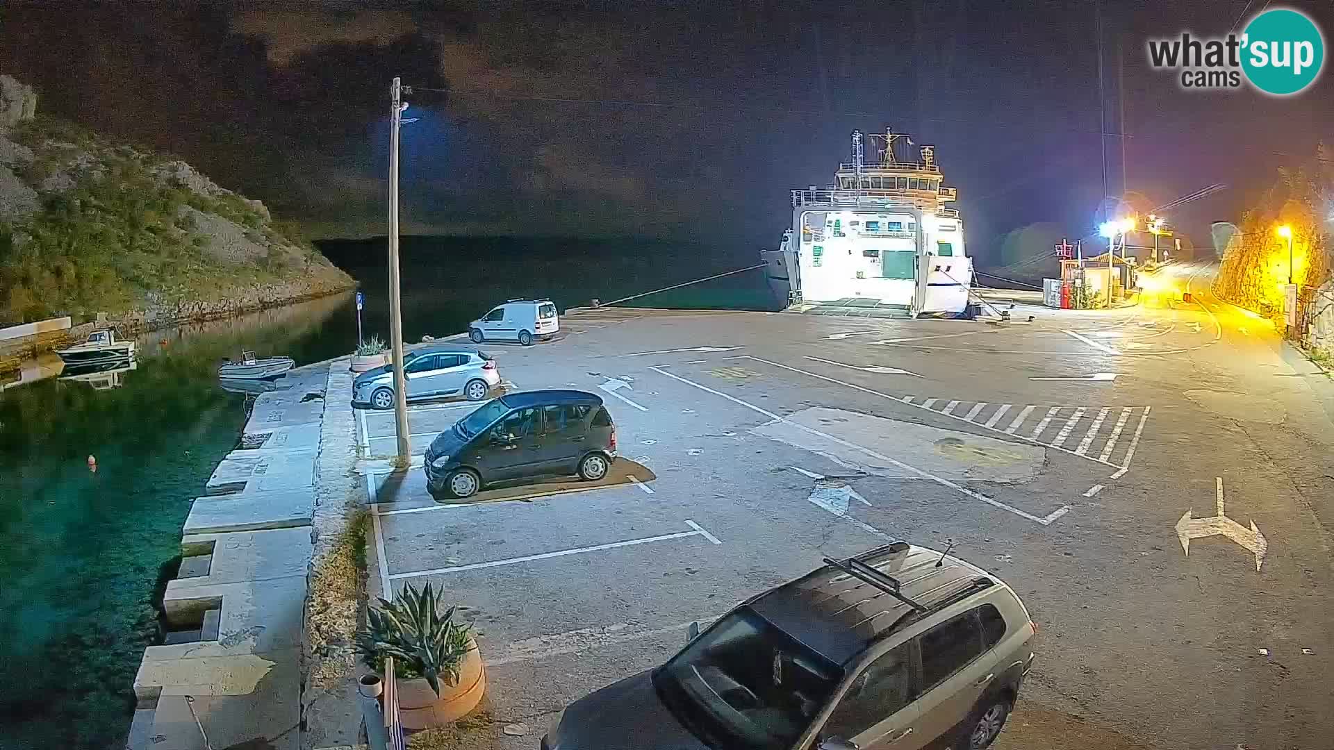 Webcam porto traghetti di Prizna – per l’isola di Pag