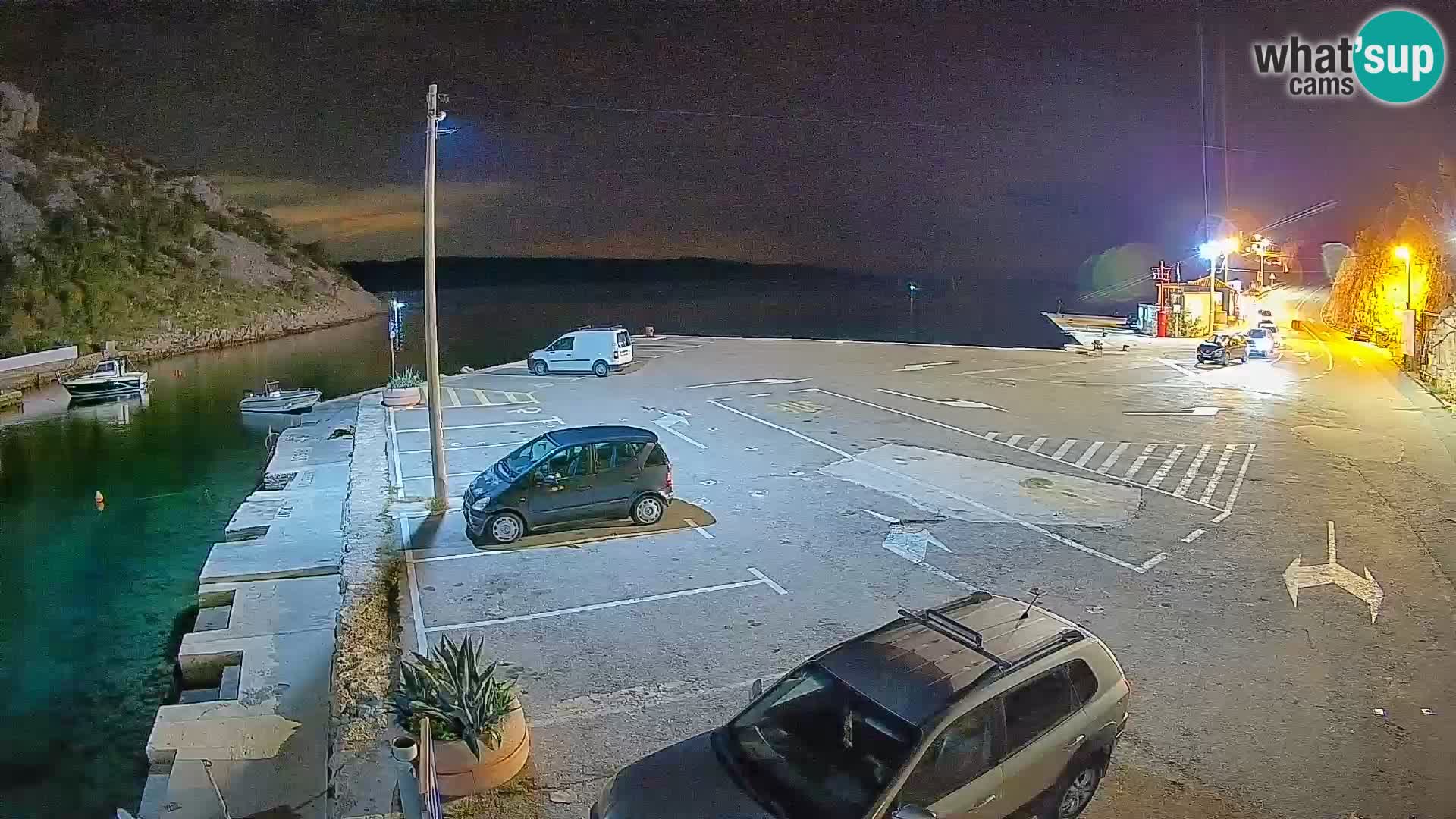 Webcam porto traghetti di Prizna – per l’isola di Pag