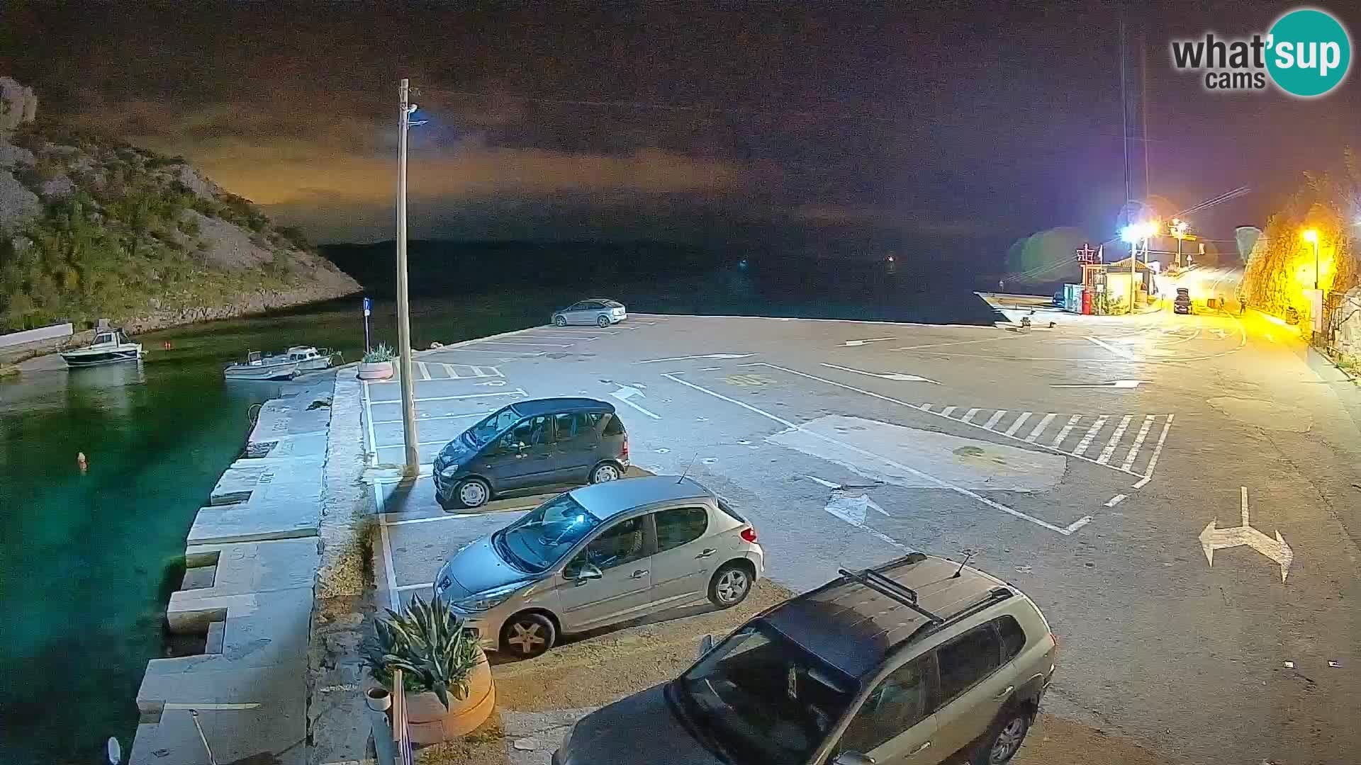 Webcam porto traghetti di Prizna – per l’isola di Pag