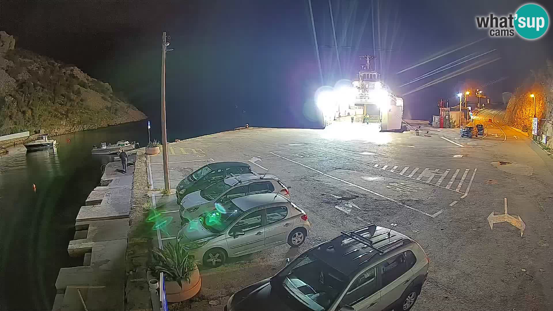 Webcam porto traghetti di Prizna – per l’isola di Pag