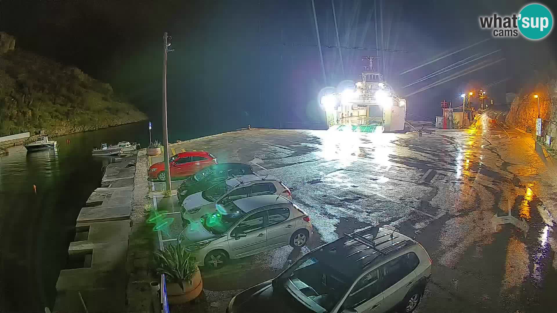 Webcam porto traghetti di Prizna – per l’isola di Pag