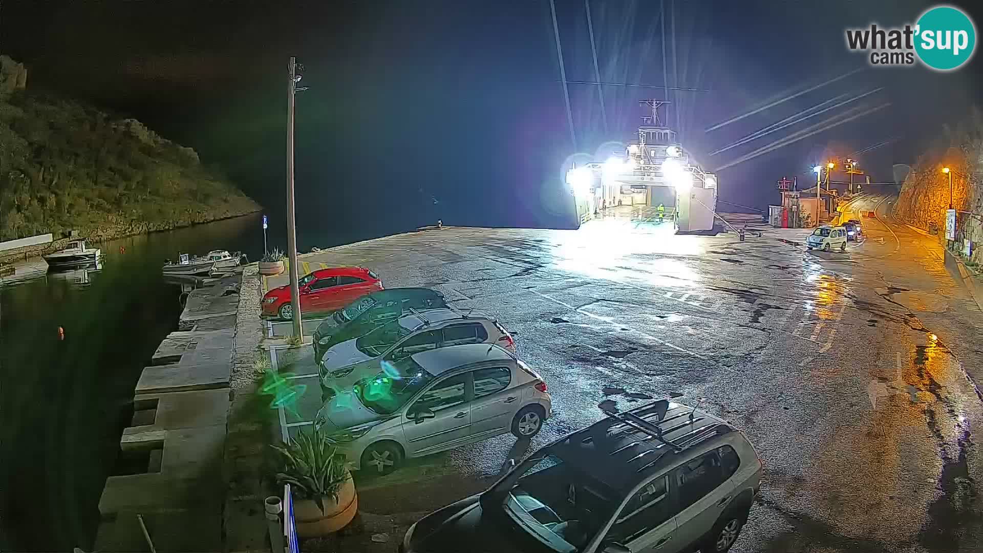 Webcam porto traghetti di Prizna – per l’isola di Pag