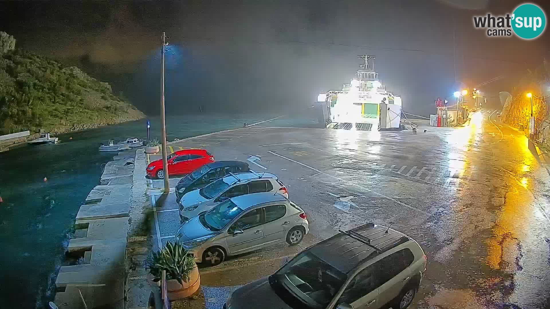 Webcam porto traghetti di Prizna – per l’isola di Pag