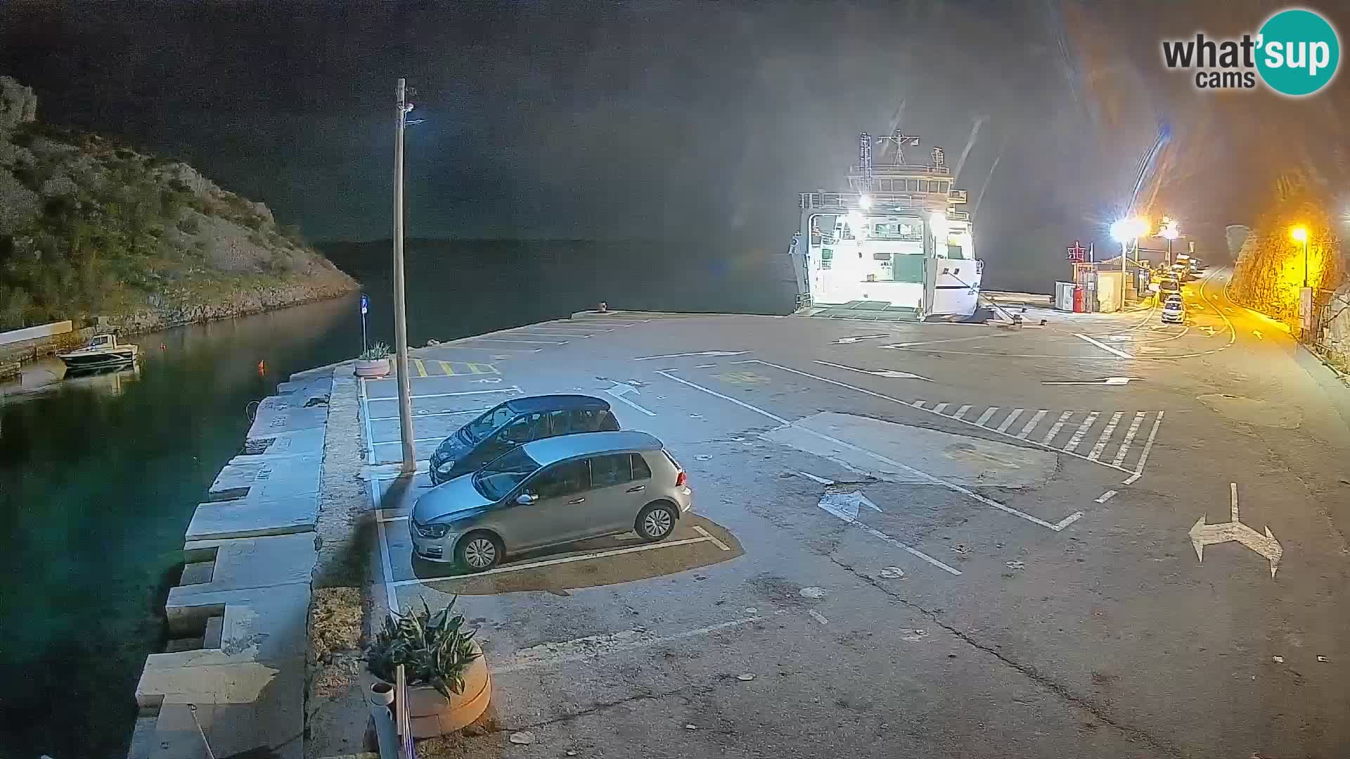 Webcam porto traghetti di Prizna – per l’isola di Pag