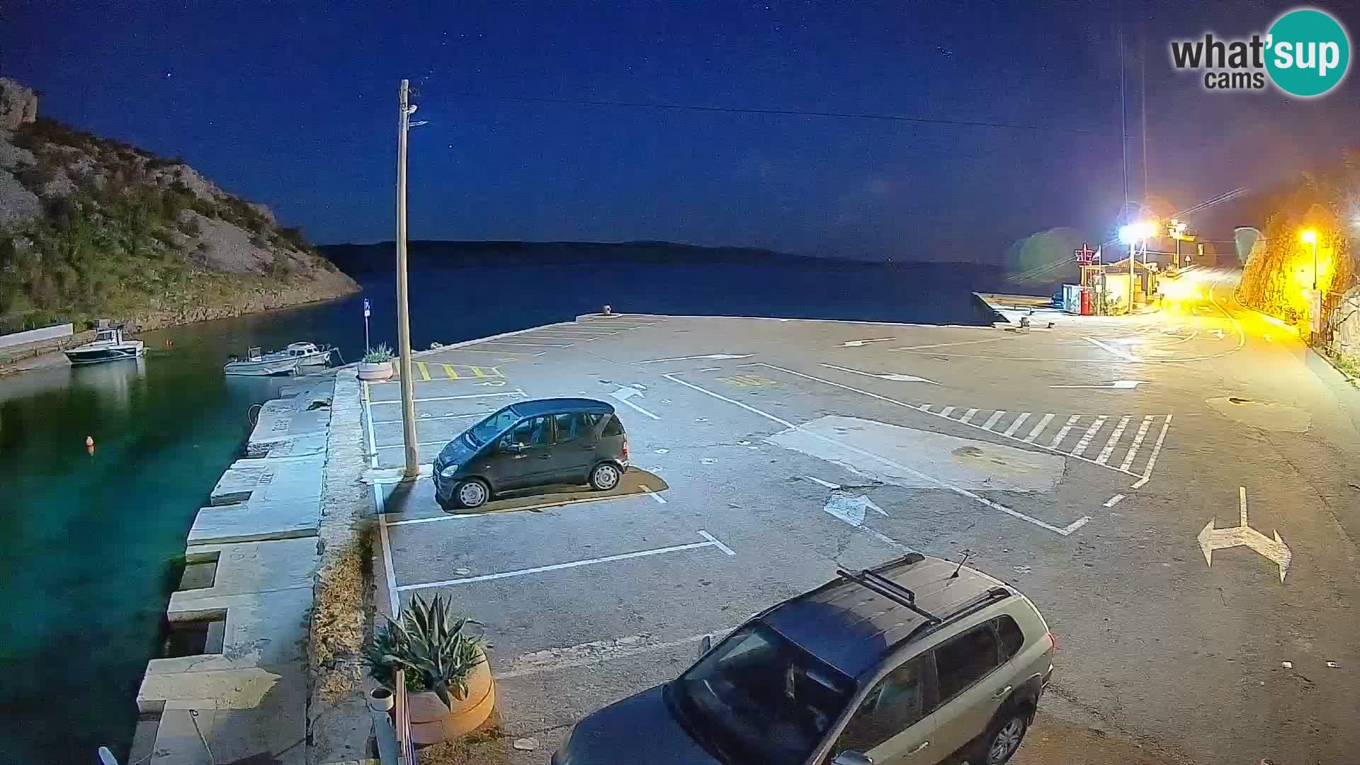 Webcam porto traghetti di Prizna – per l’isola di Pag