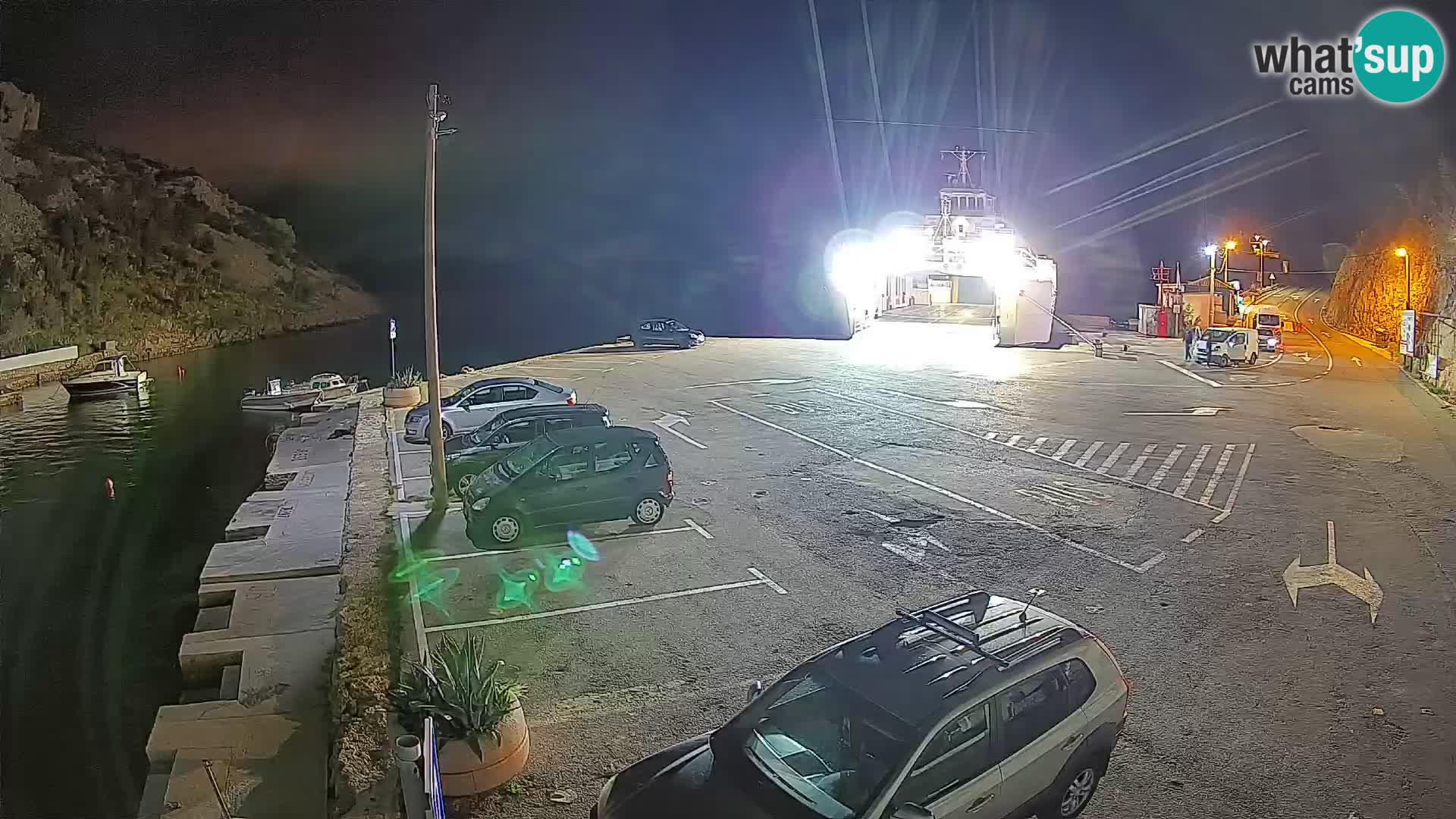 Webcam porto traghetti di Prizna – per l’isola di Pag