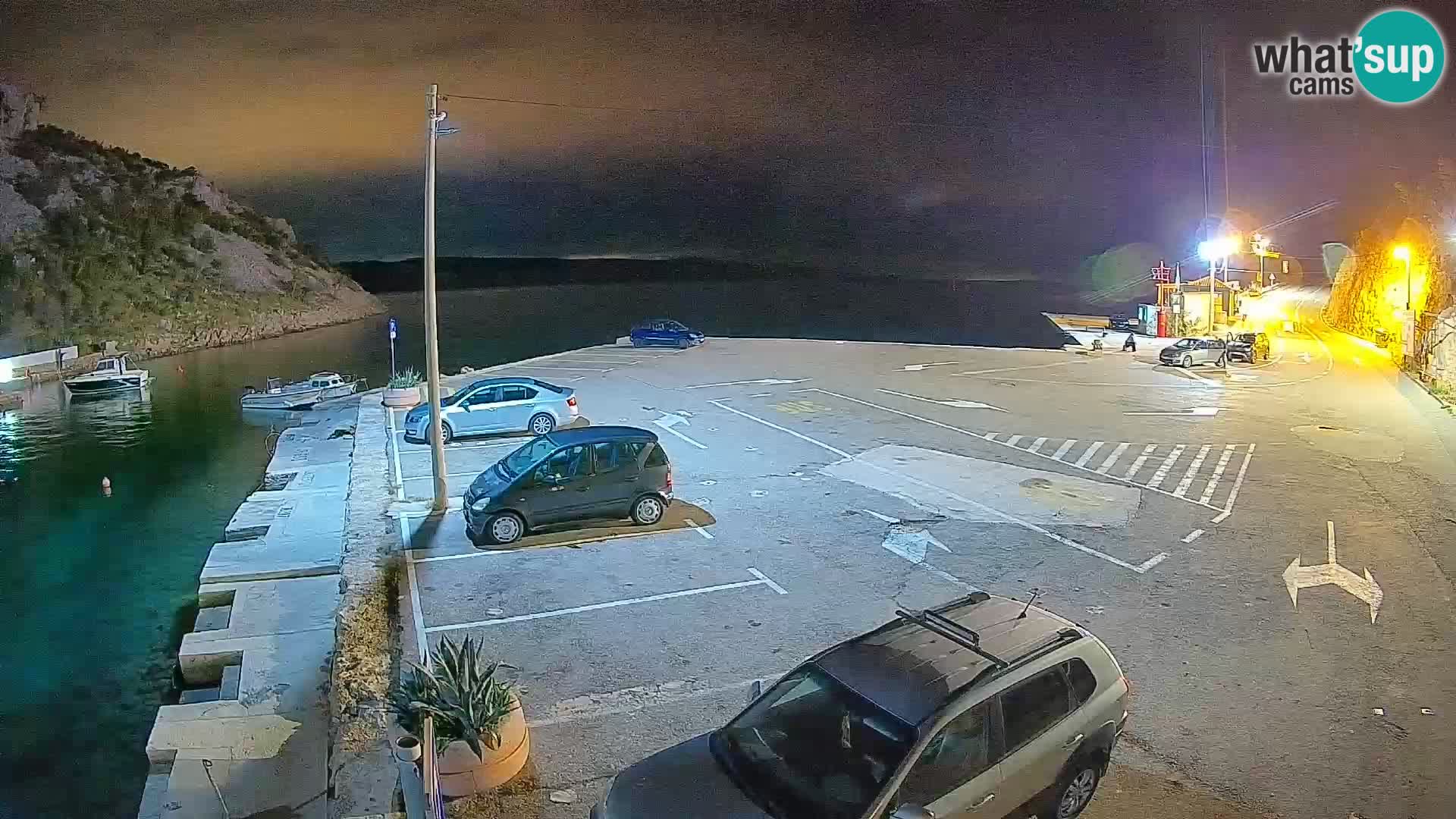 Webcam porto traghetti di Prizna – per l’isola di Pag