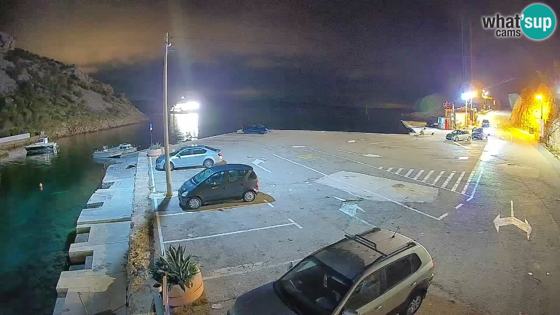 Webcam porto traghetti di Prizna – per l’isola di Pag