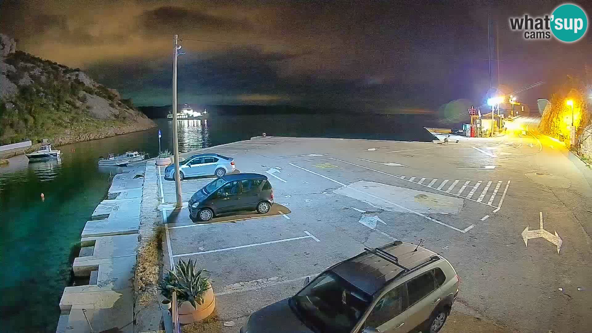 Webcam porto traghetti di Prizna – per l’isola di Pag