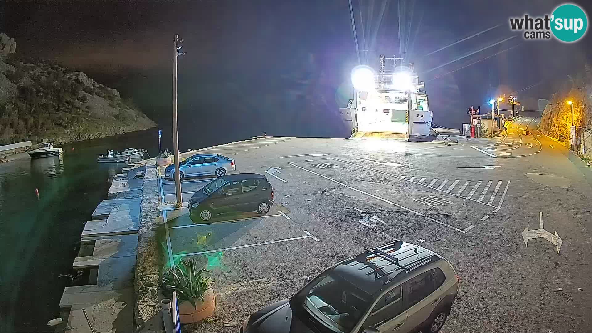 Webcam porto traghetti di Prizna – per l’isola di Pag