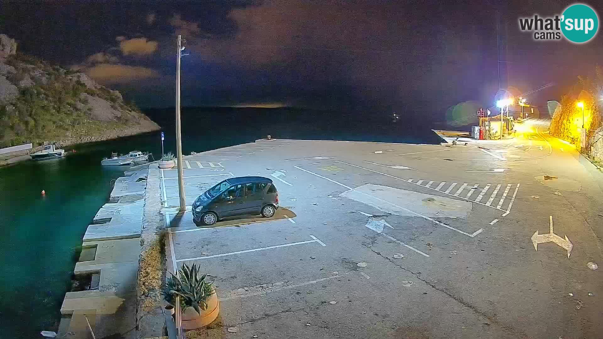 Webcam porto traghetti di Prizna – per l’isola di Pag