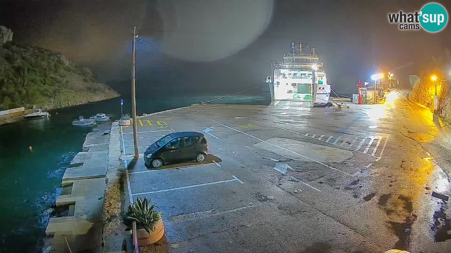 Webcam porto traghetti di Prizna – per l’isola di Pag