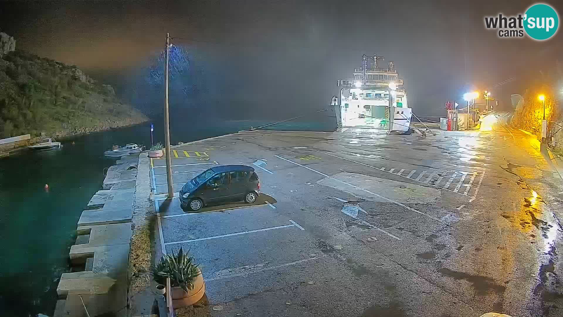 Webcam porto traghetti di Prizna – per l’isola di Pag