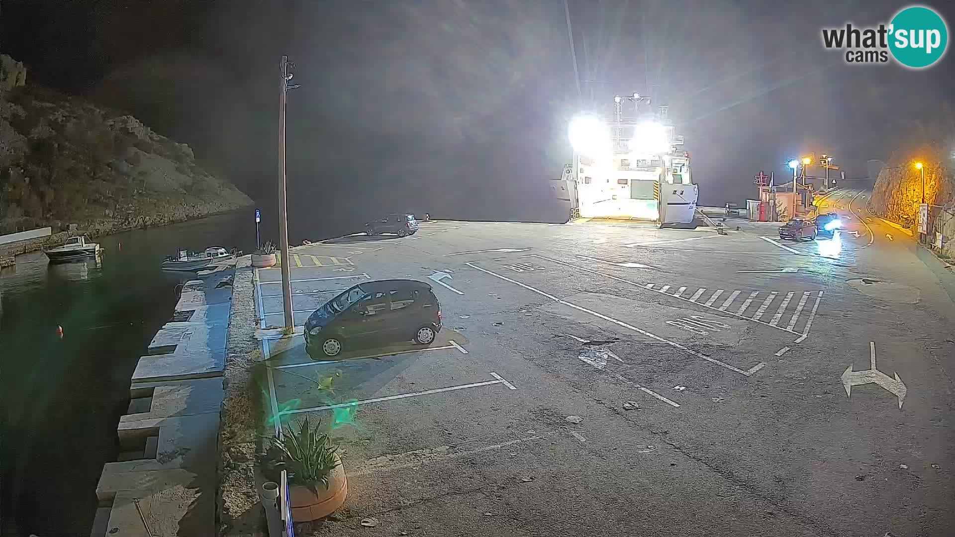 Webcam porto traghetti di Prizna – per l’isola di Pag