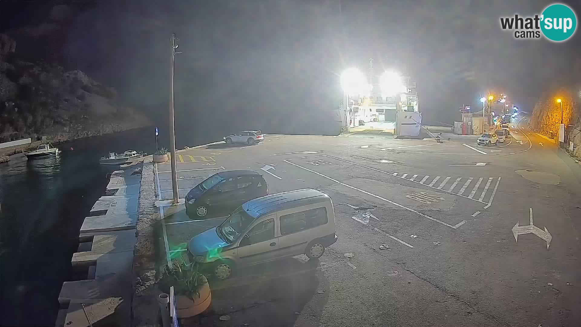 Webcam porto traghetti di Prizna – per l’isola di Pag