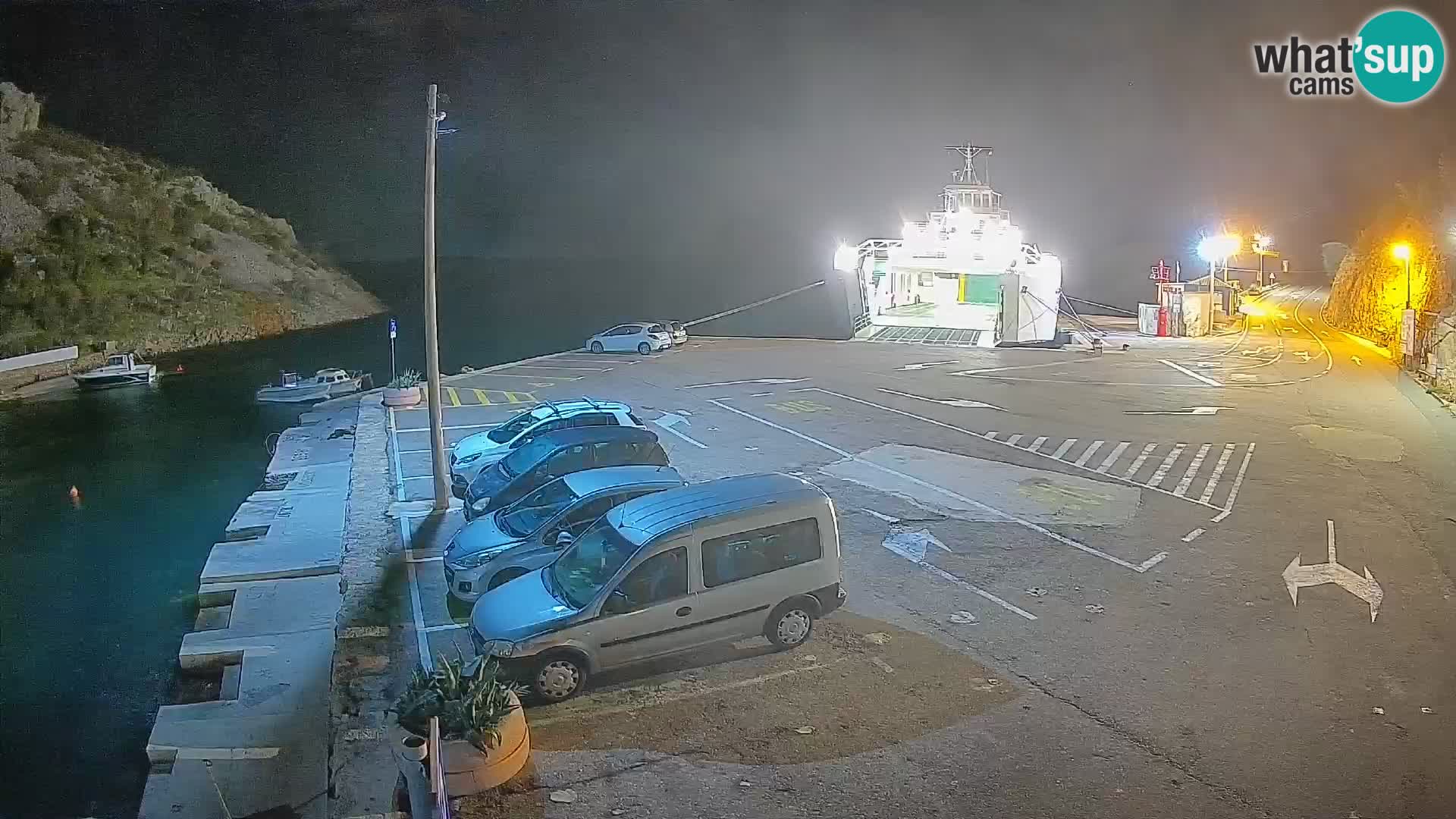 Webcam porto traghetti di Prizna – per l’isola di Pag