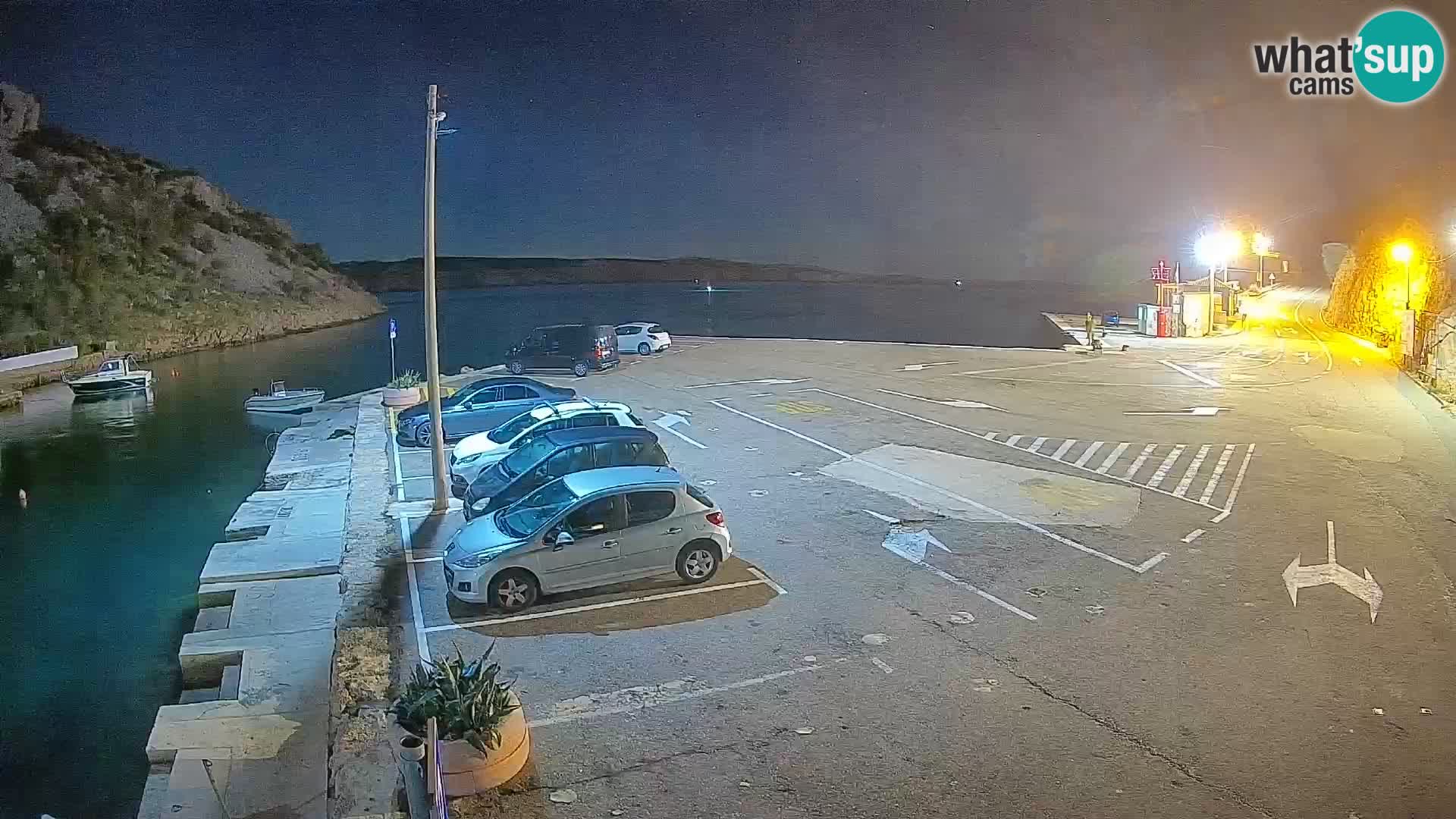 Webcam porto traghetti di Prizna – per l’isola di Pag