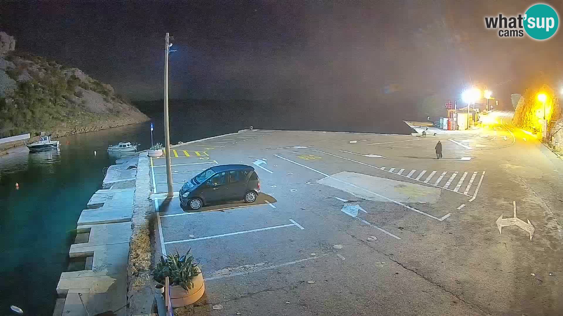 Webcam porto traghetti di Prizna – per l’isola di Pag