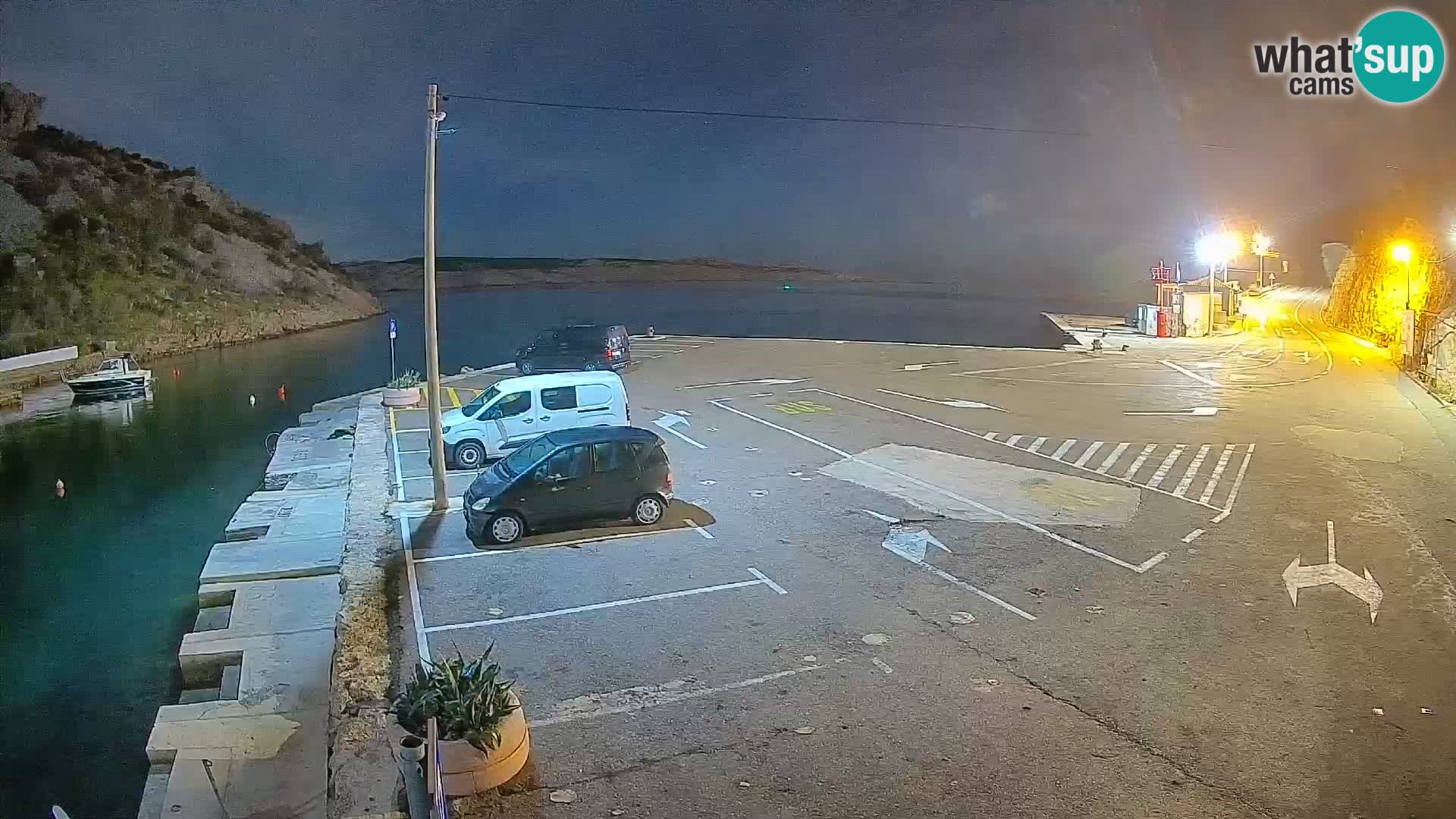 Webcam porto traghetti di Prizna – per l’isola di Pag