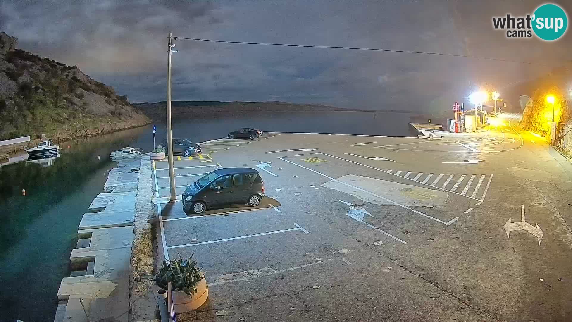 Webcam porto traghetti di Prizna – per l’isola di Pag
