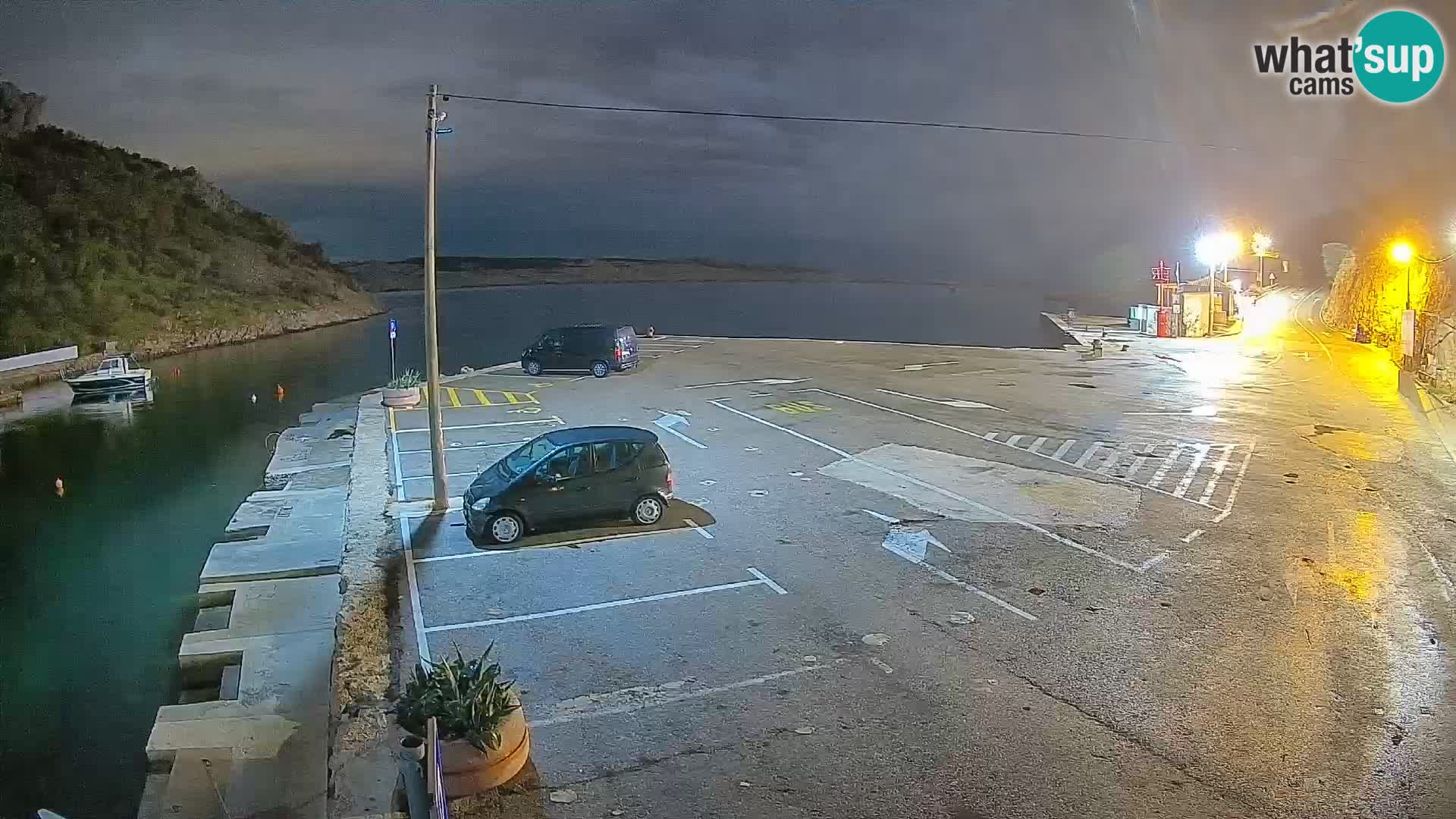 Webcam porto traghetti di Prizna – per l’isola di Pag