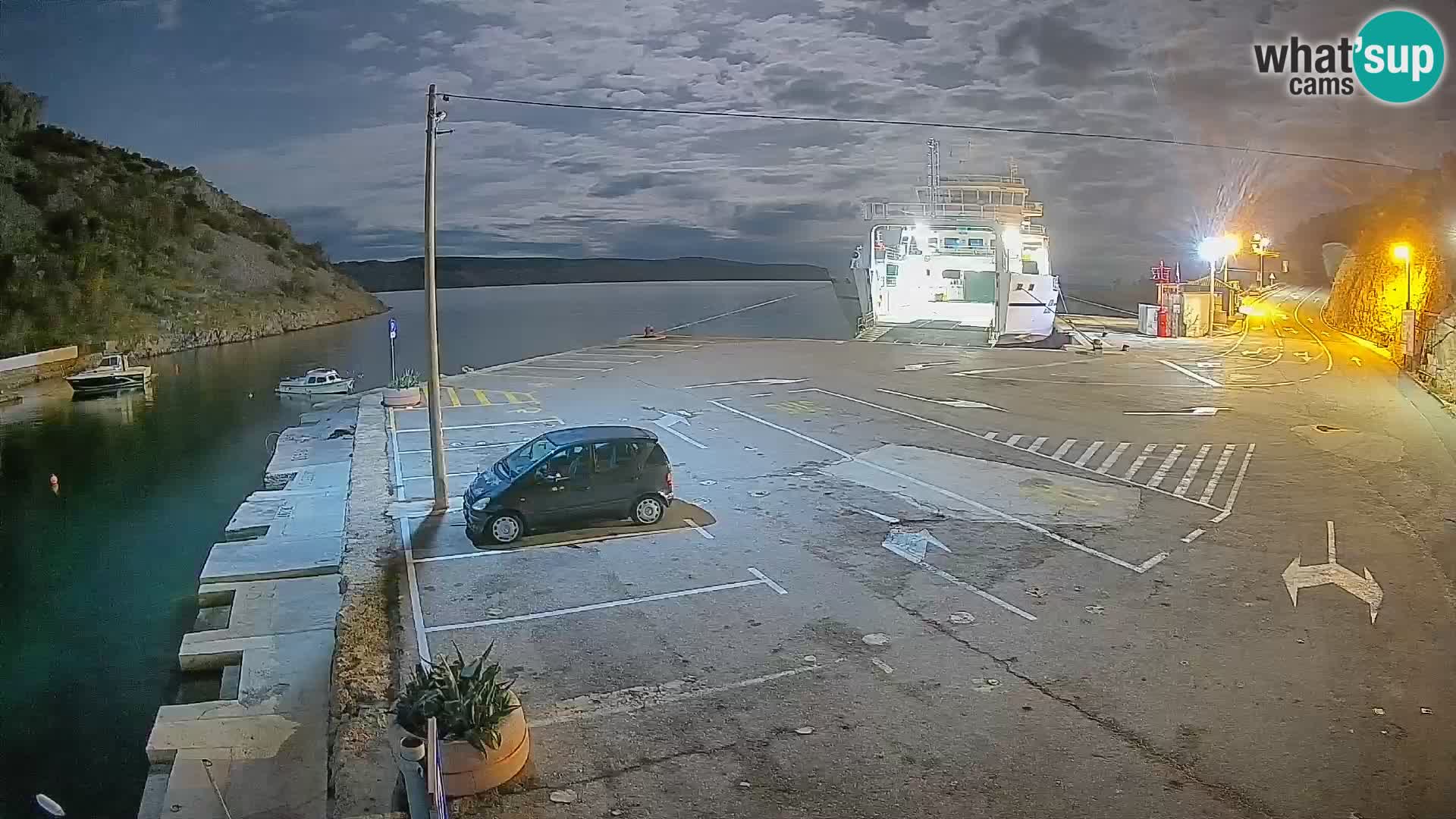 Webcam porto traghetti di Prizna – per l’isola di Pag