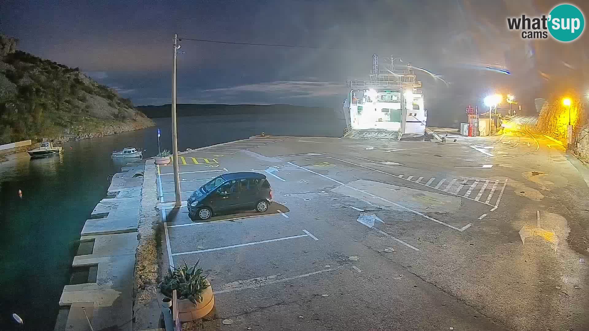 Webcam porto traghetti di Prizna – per l’isola di Pag