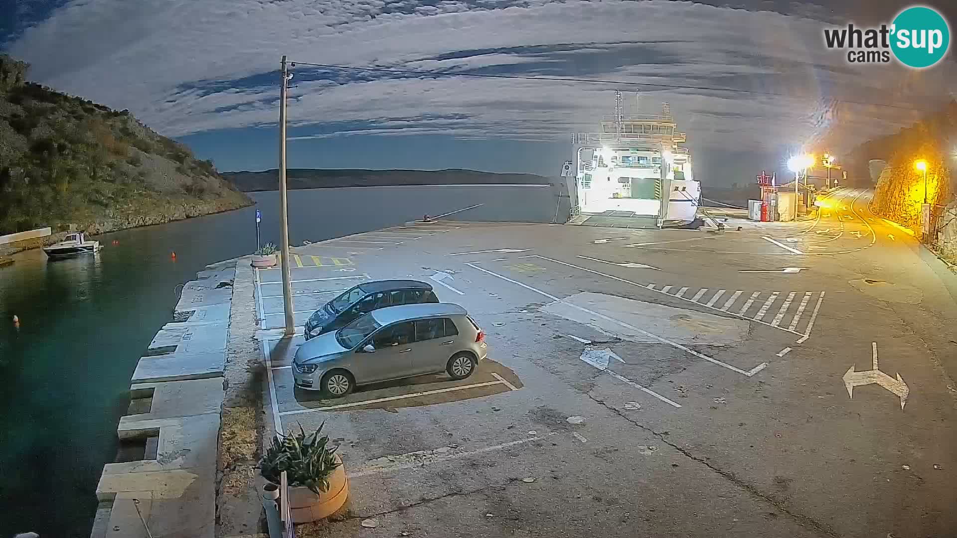 Webcam porto traghetti di Prizna – per l’isola di Pag