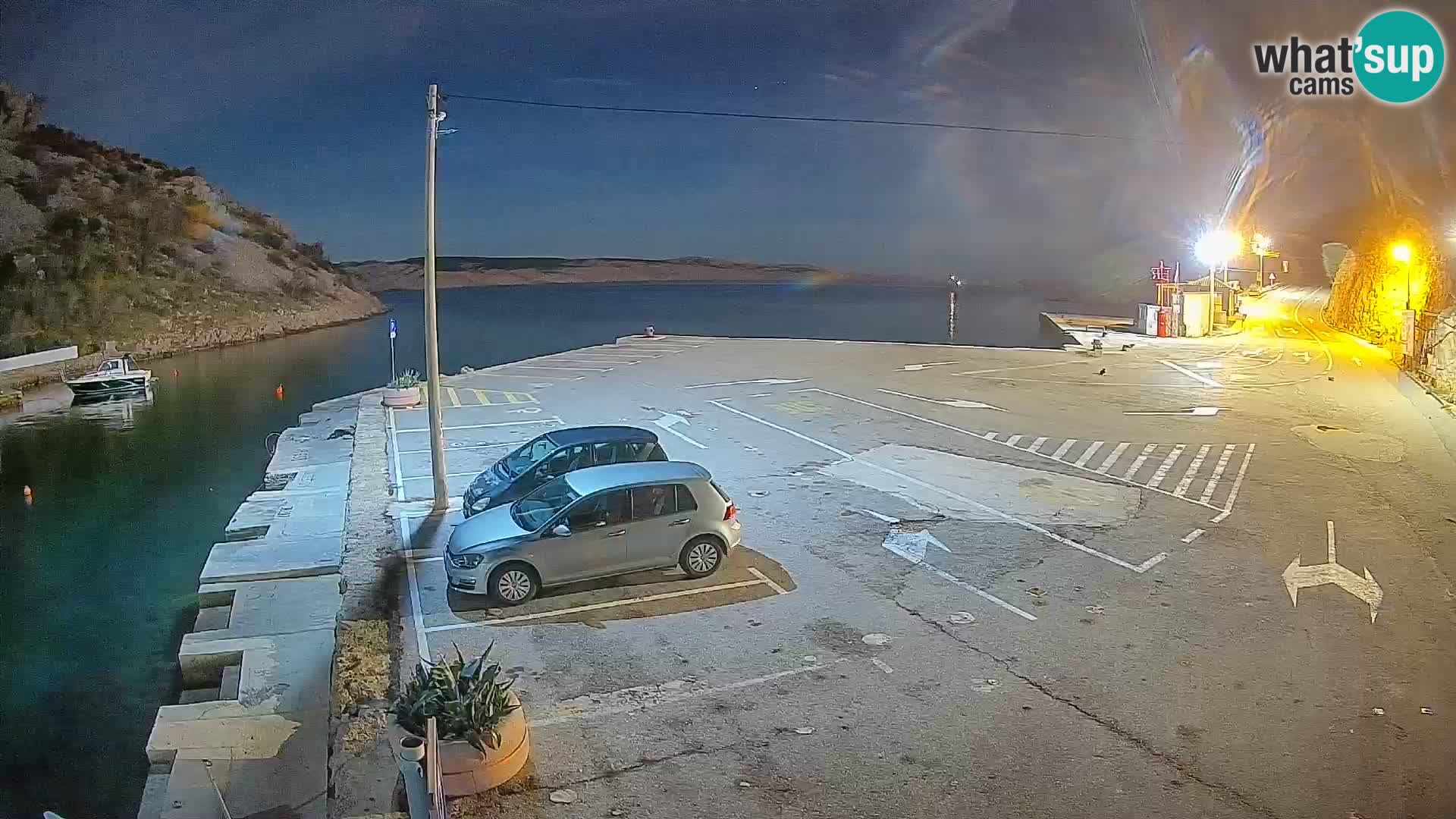 Webcam porto traghetti di Prizna – per l’isola di Pag