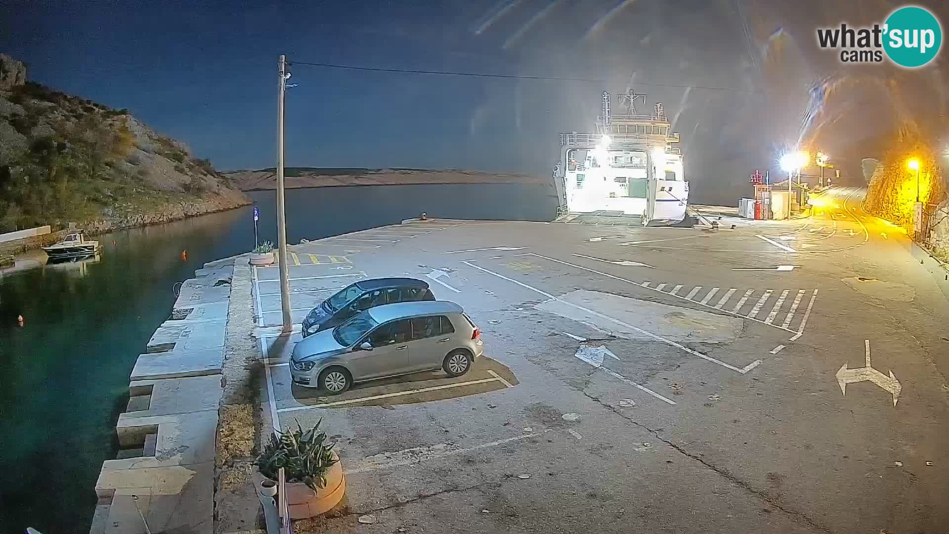 Webcam porto traghetti di Prizna – per l’isola di Pag