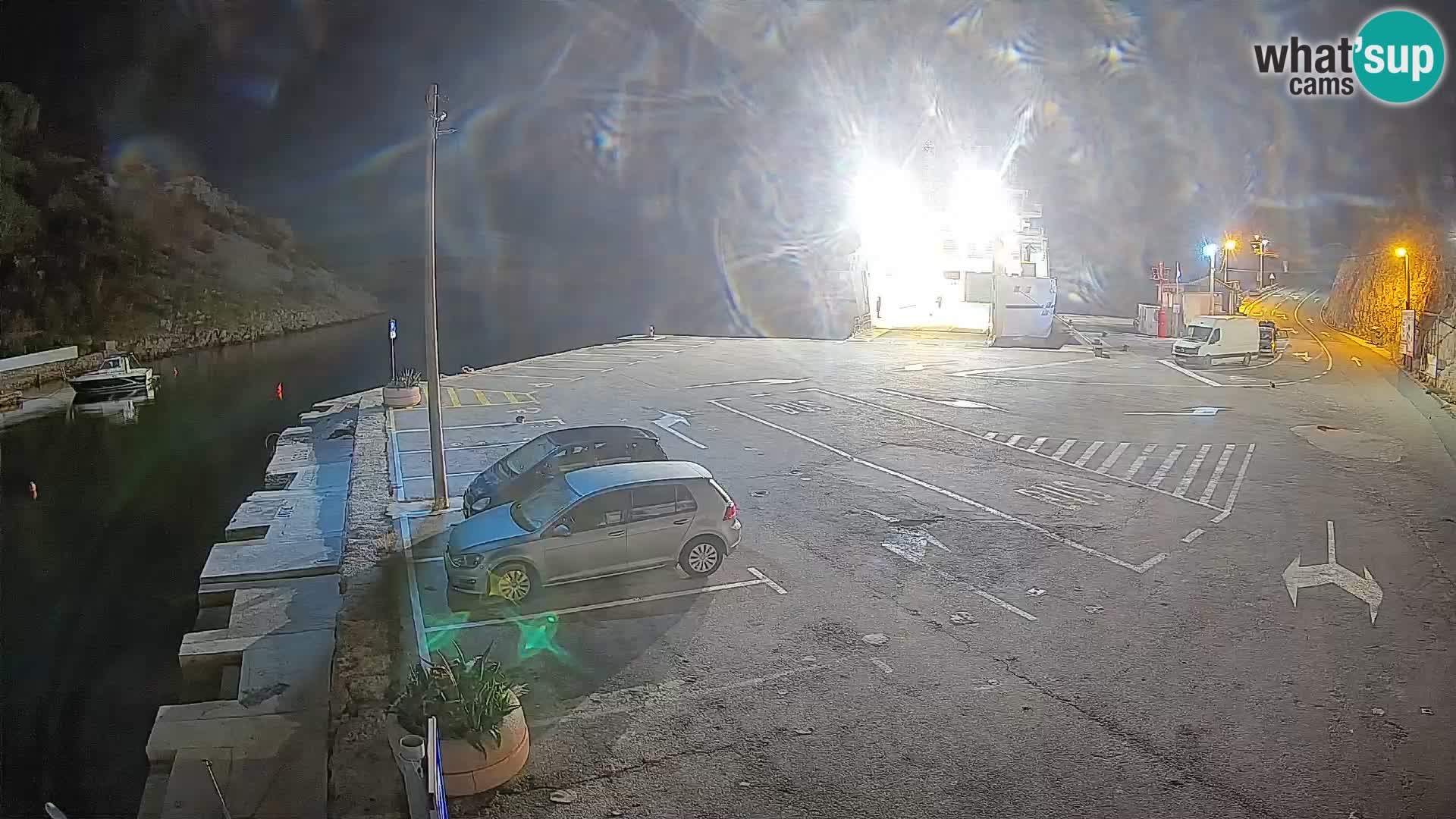 Webcam porto traghetti di Prizna – per l’isola di Pag