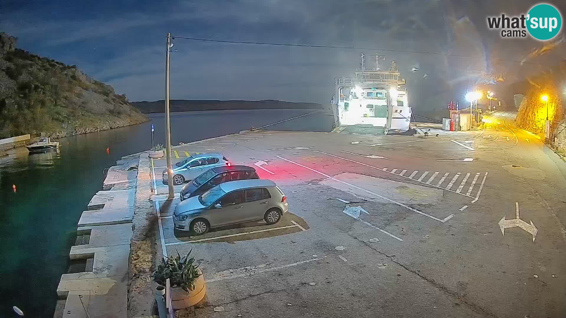 Webcam porto traghetti di Prizna – per l’isola di Pag