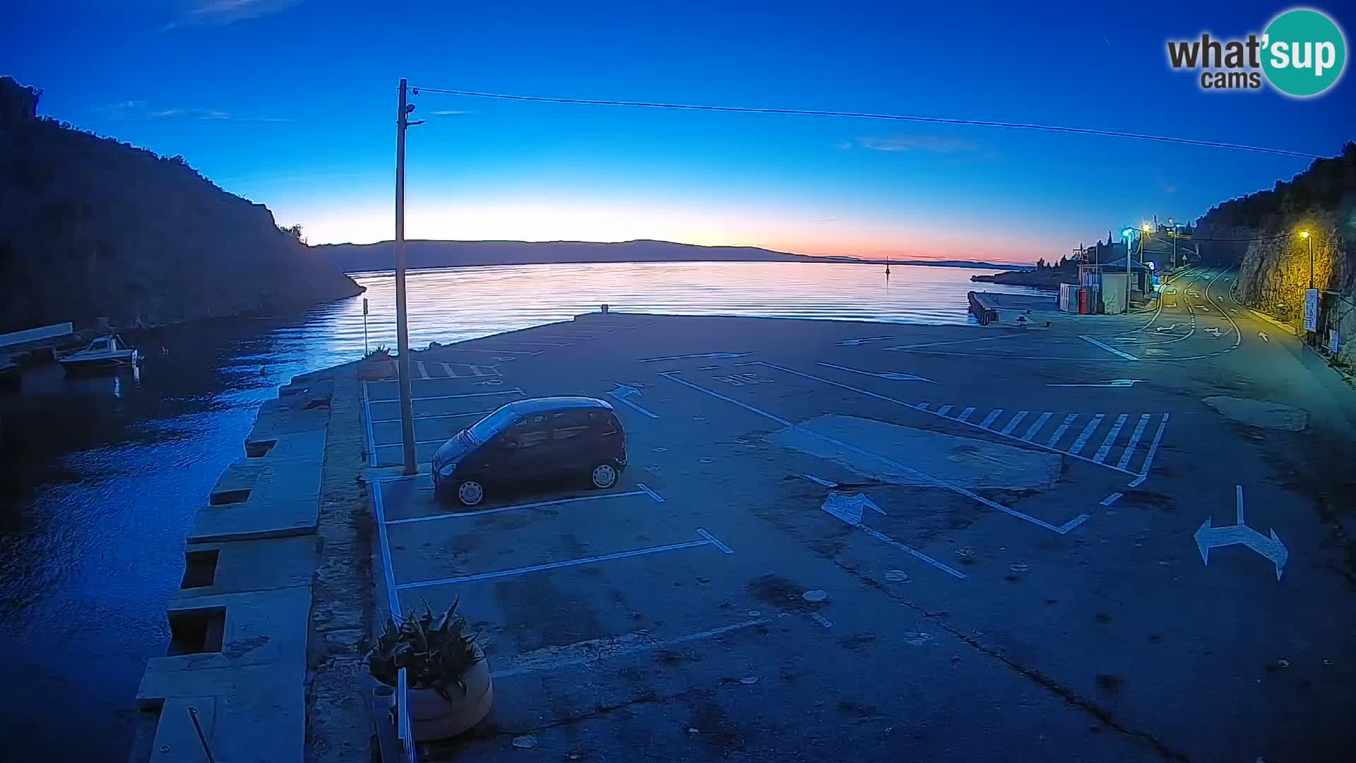 Webcam porto traghetti di Prizna – per l’isola di Pag