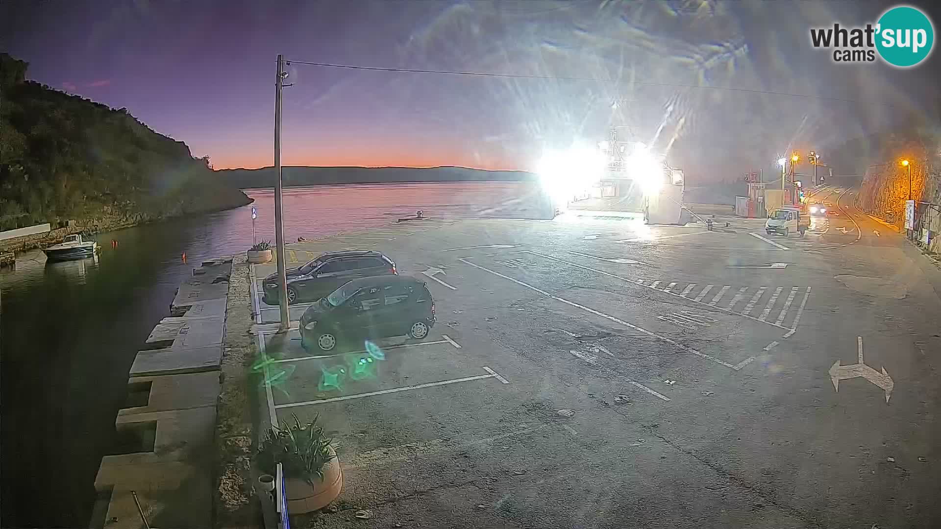 Webcam porto traghetti di Prizna – per l’isola di Pag