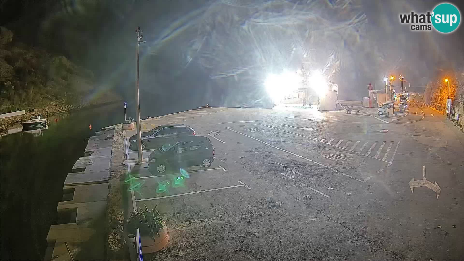 Webcam porto traghetti di Prizna – per l’isola di Pag