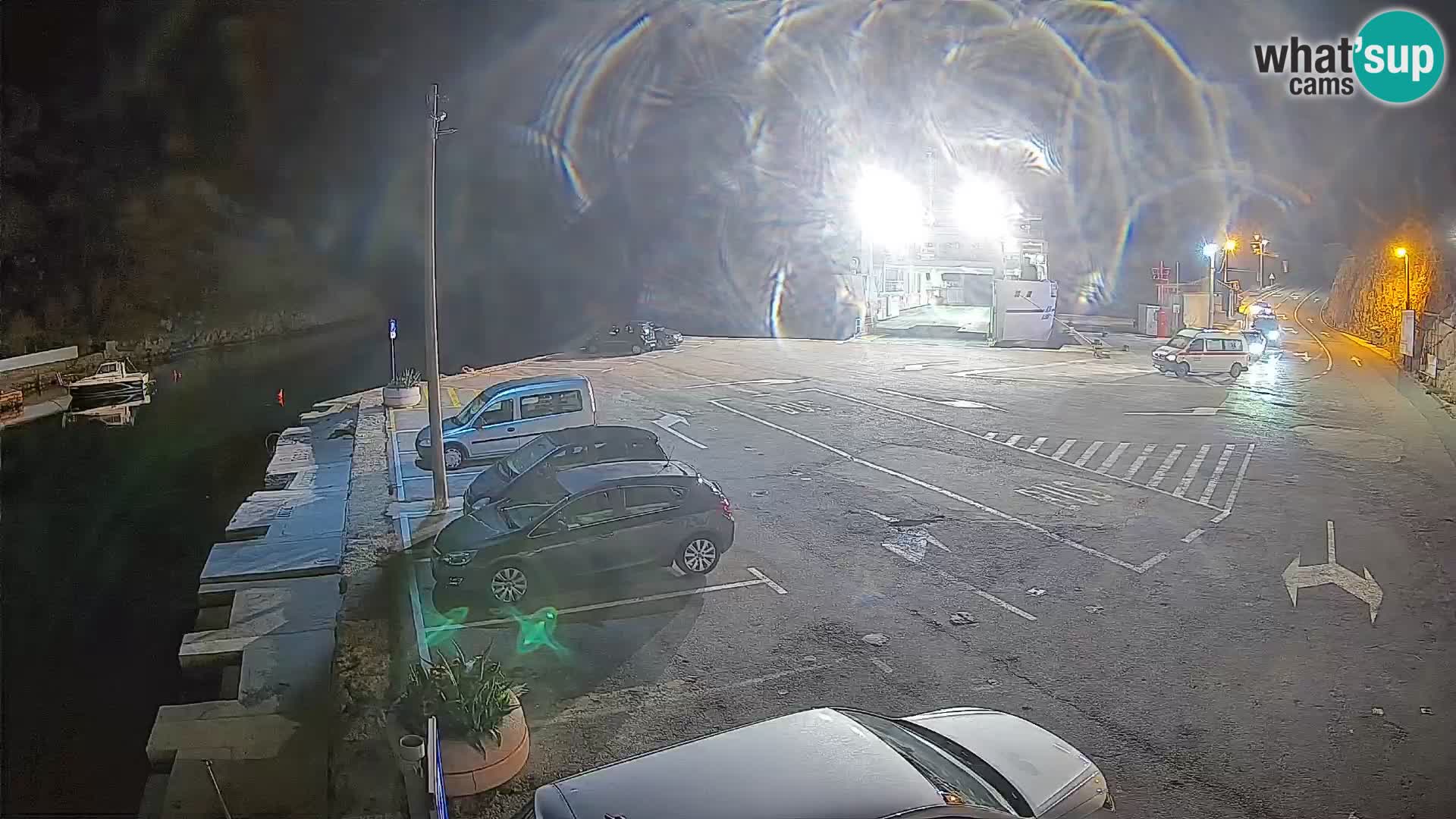 Webcam porto traghetti di Prizna – per l’isola di Pag