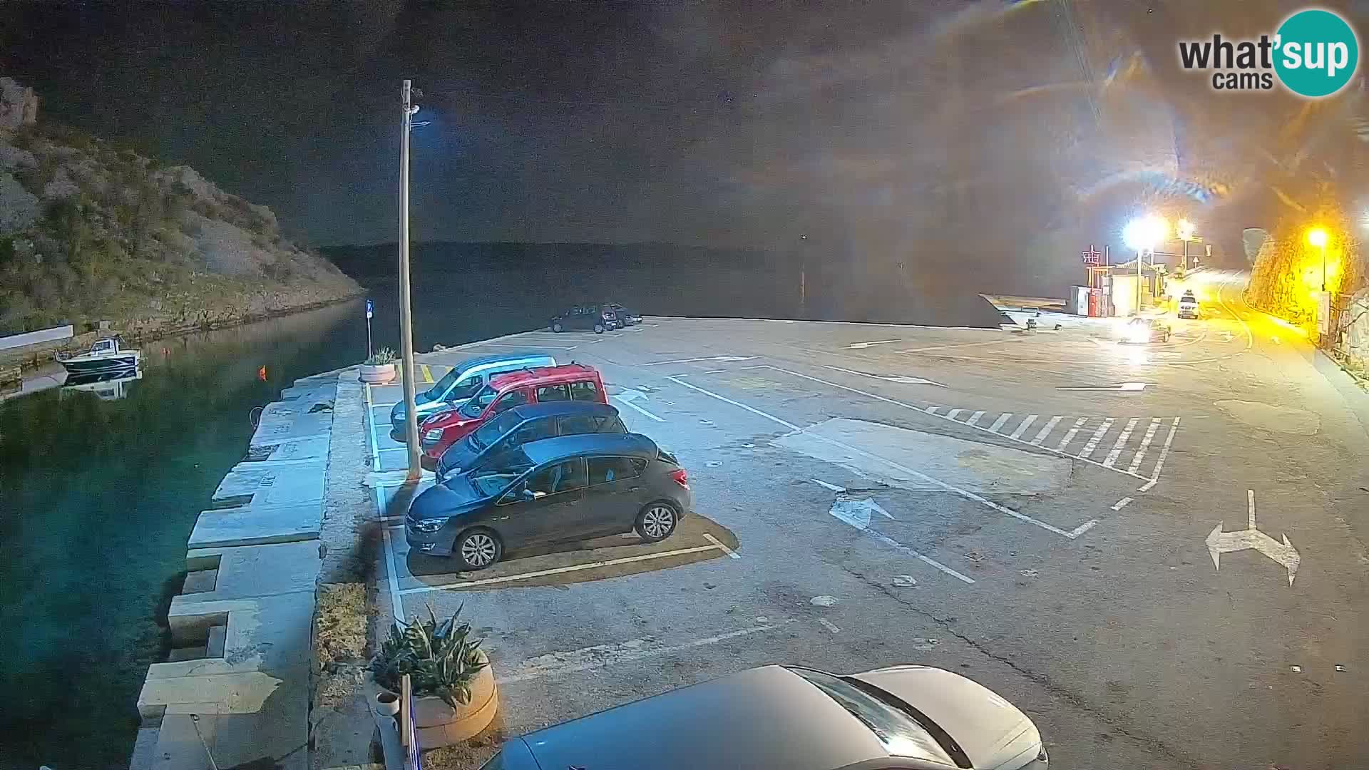 Webcam porto traghetti di Prizna – per l’isola di Pag