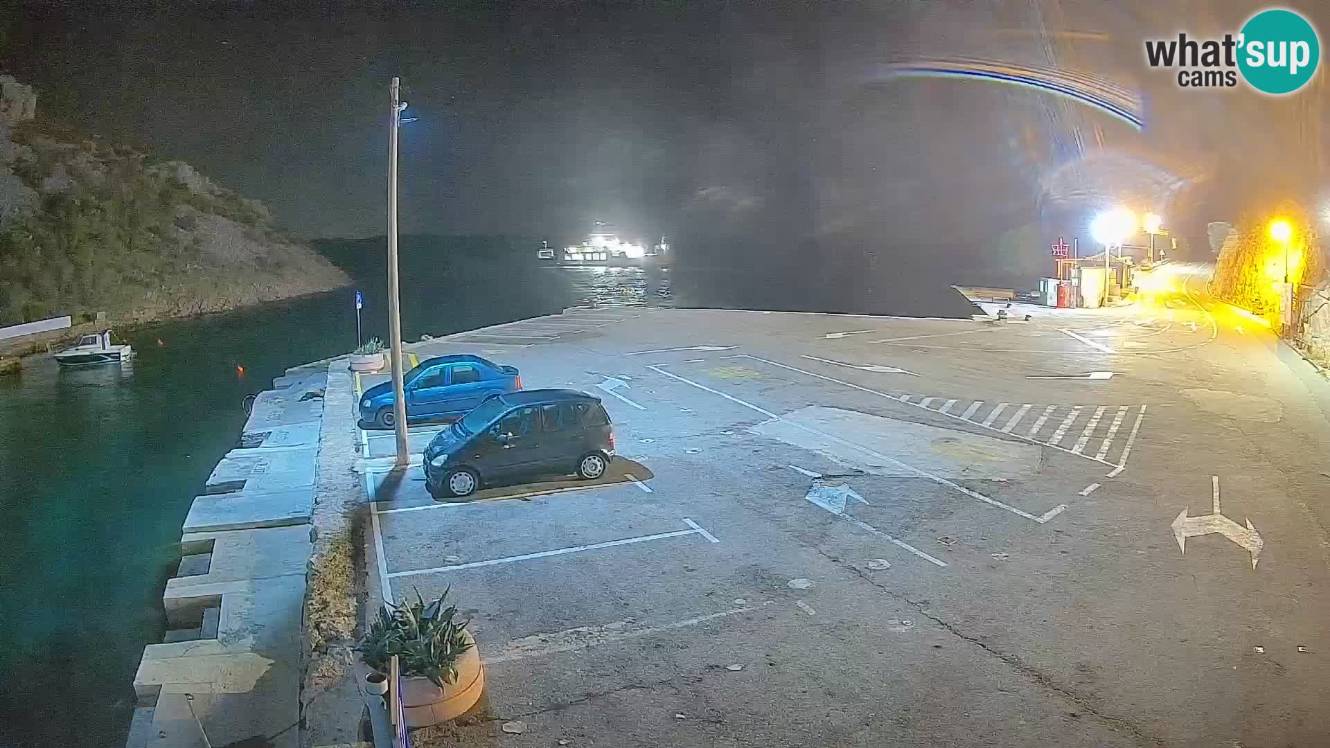 Webcam porto traghetti di Prizna – per l’isola di Pag