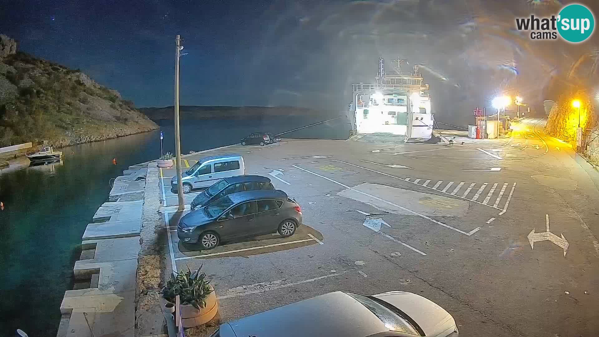 Webcam porto traghetti di Prizna – per l’isola di Pag