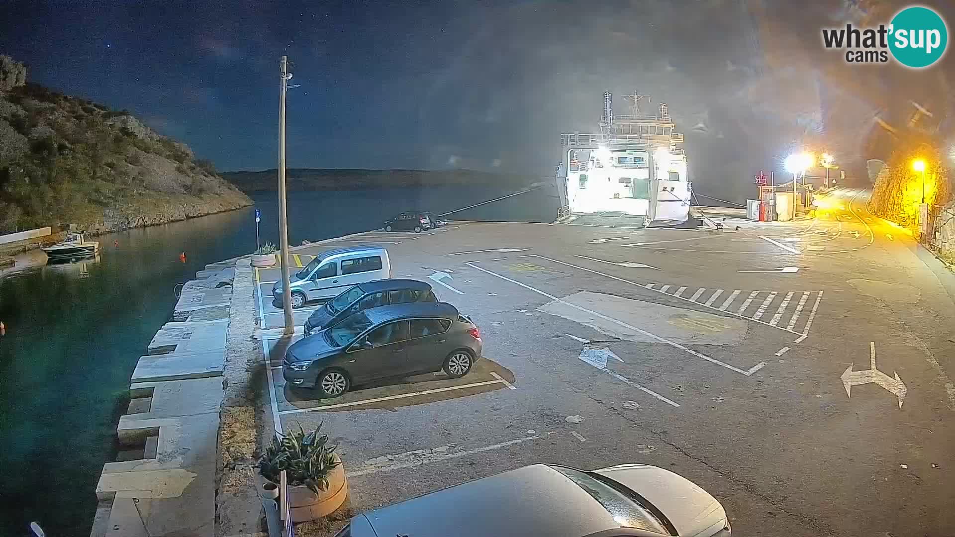 Webcam porto traghetti di Prizna – per l’isola di Pag