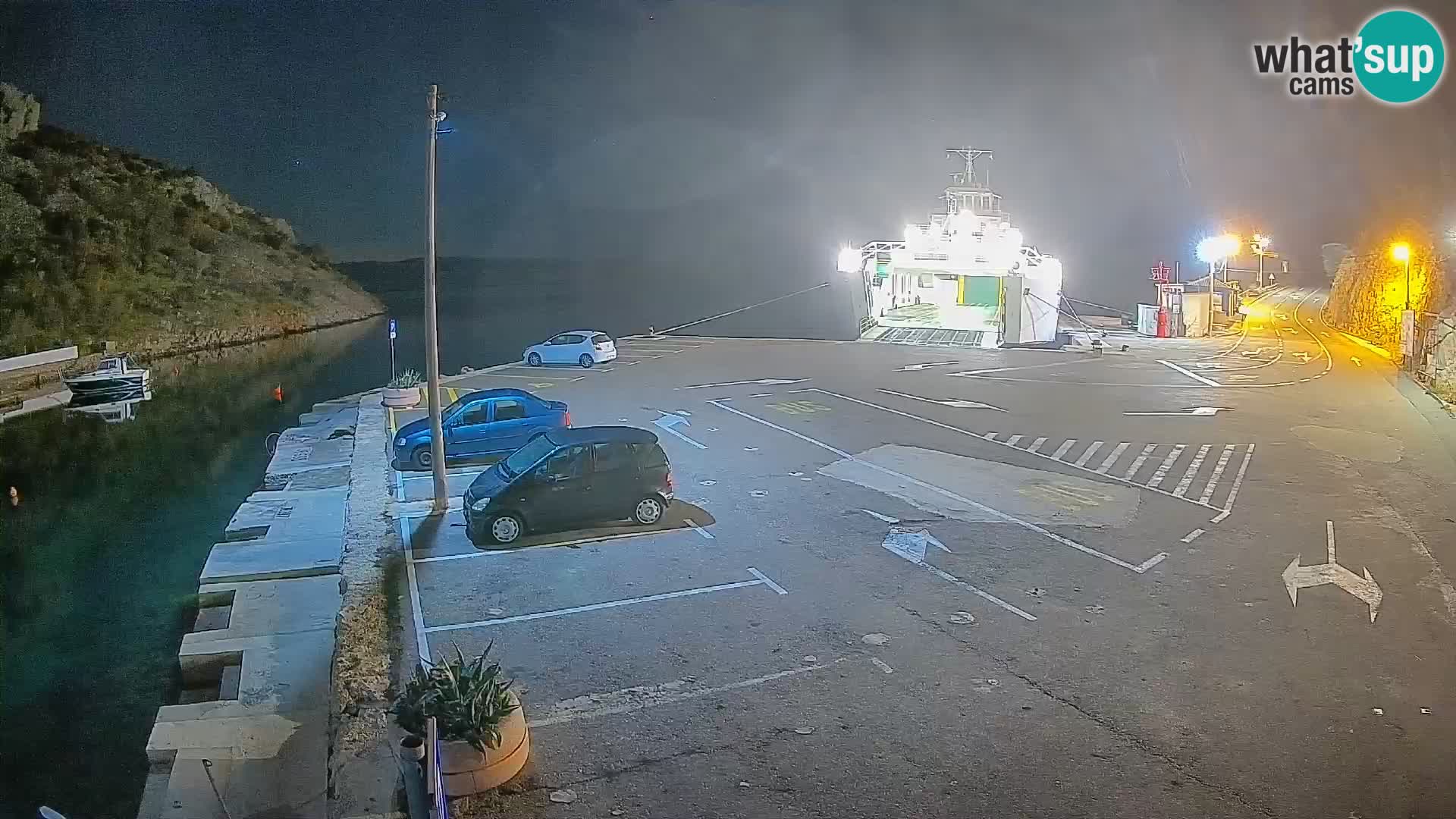 Webcam porto traghetti di Prizna – per l’isola di Pag