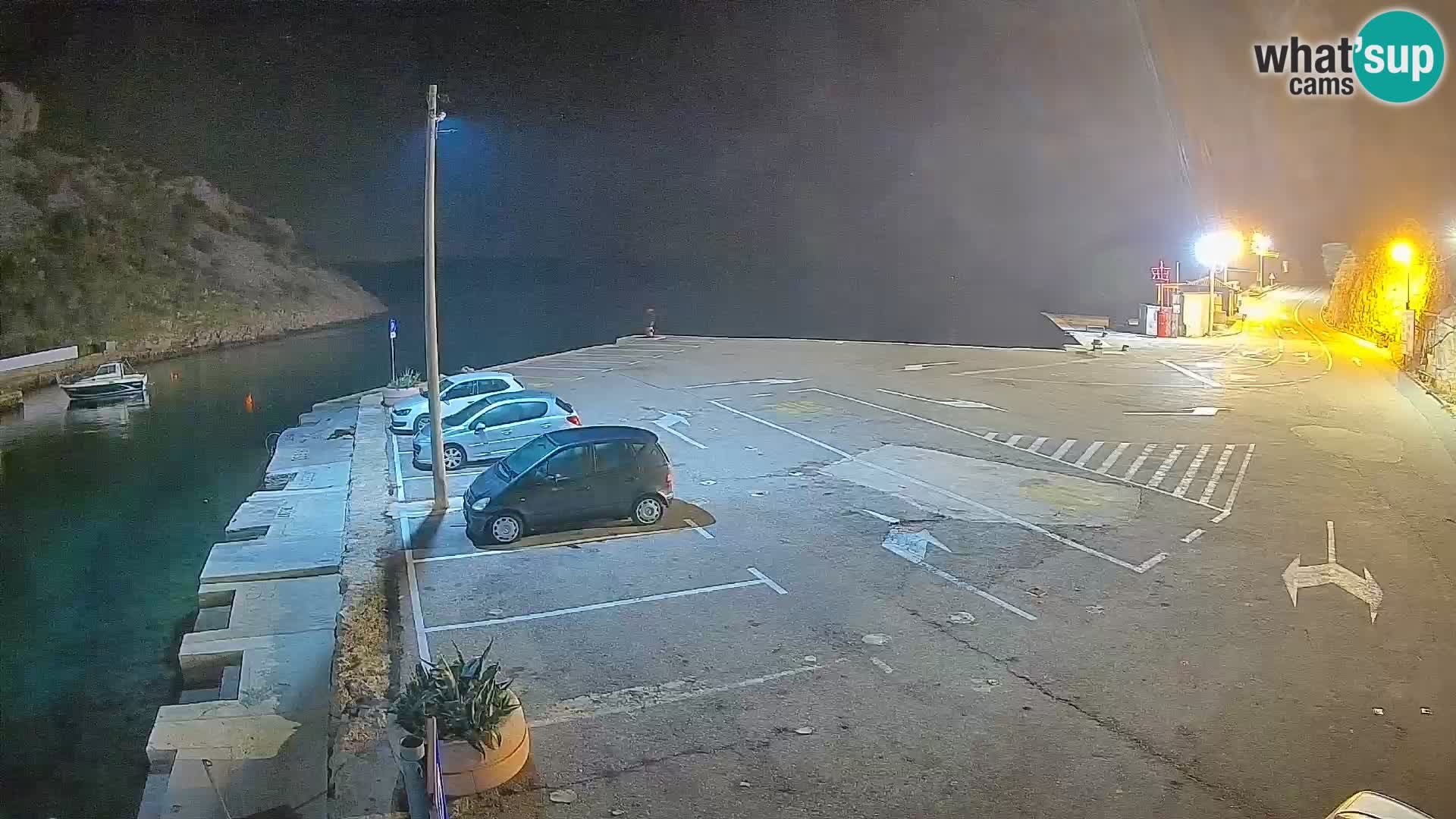 Webcam porto traghetti di Prizna – per l’isola di Pag