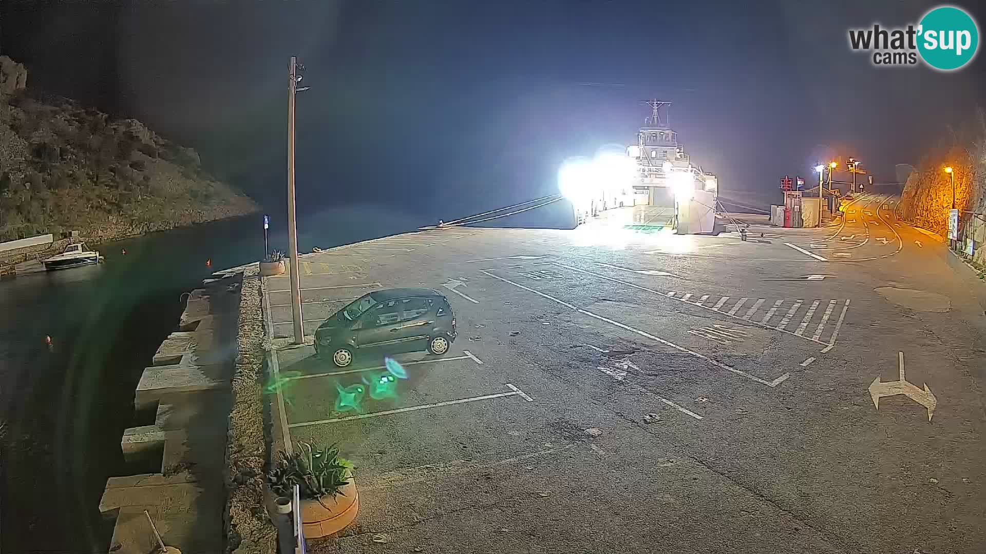 Webcam porto traghetti di Prizna – per l’isola di Pag