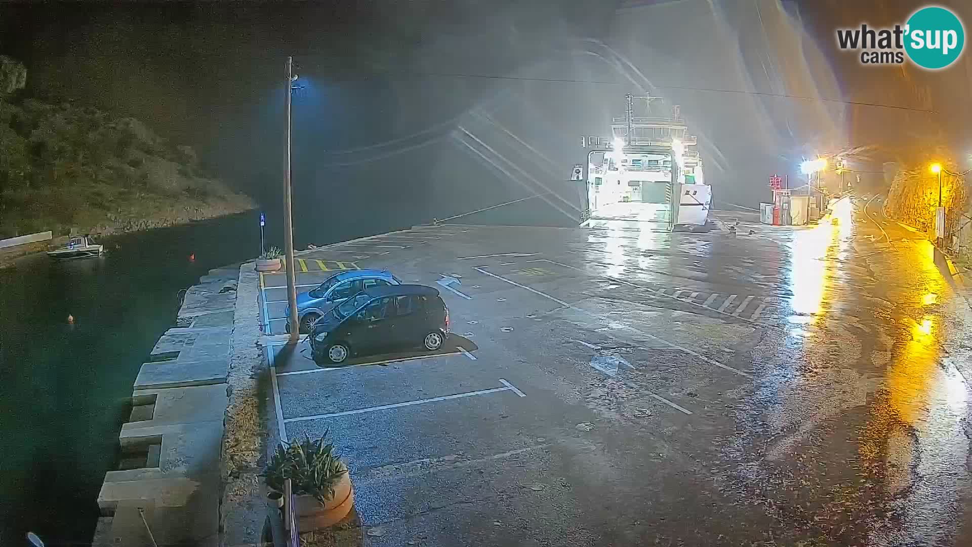 Webcam porto traghetti di Prizna – per l’isola di Pag