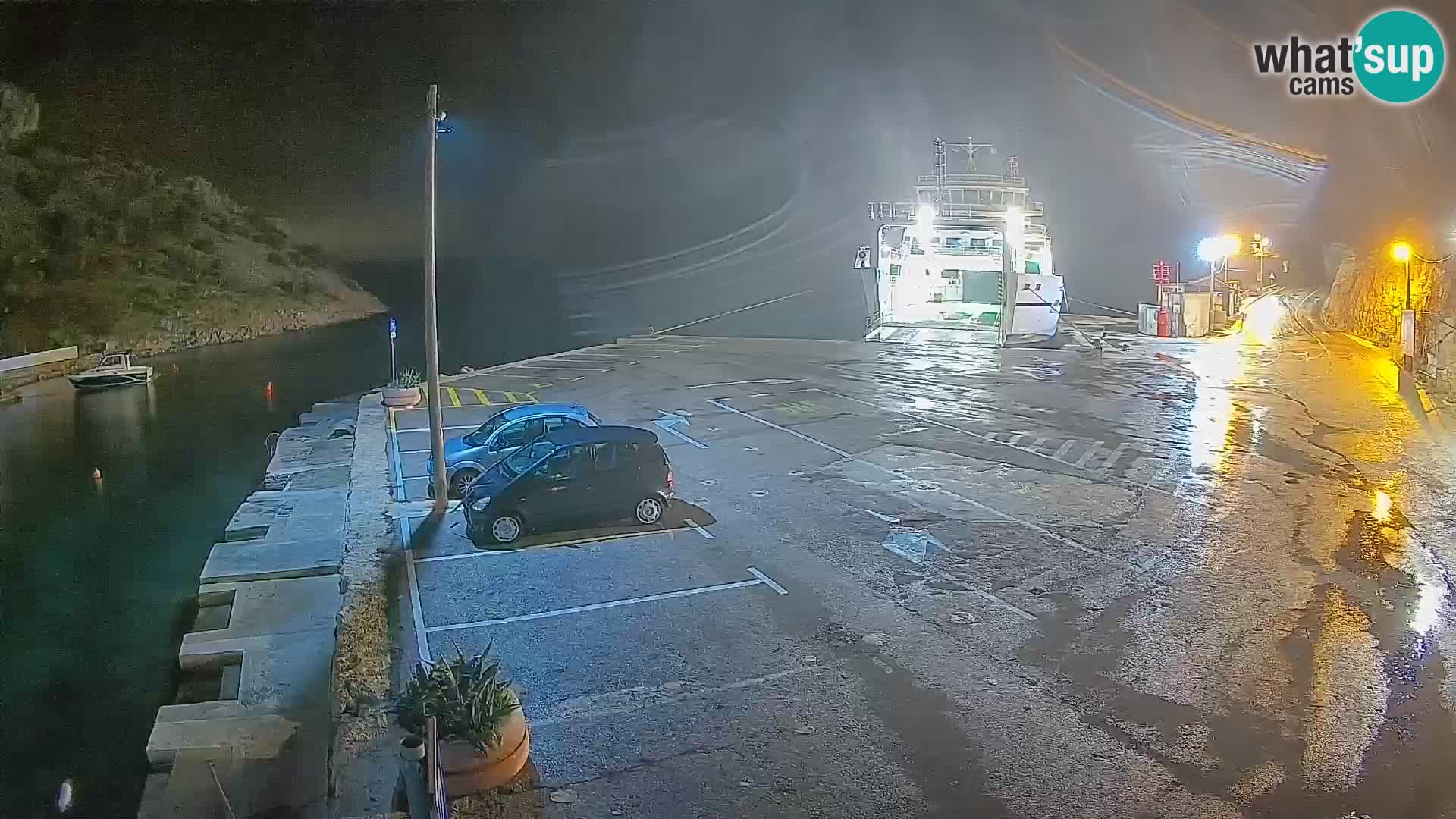 Webcam porto traghetti di Prizna – per l’isola di Pag