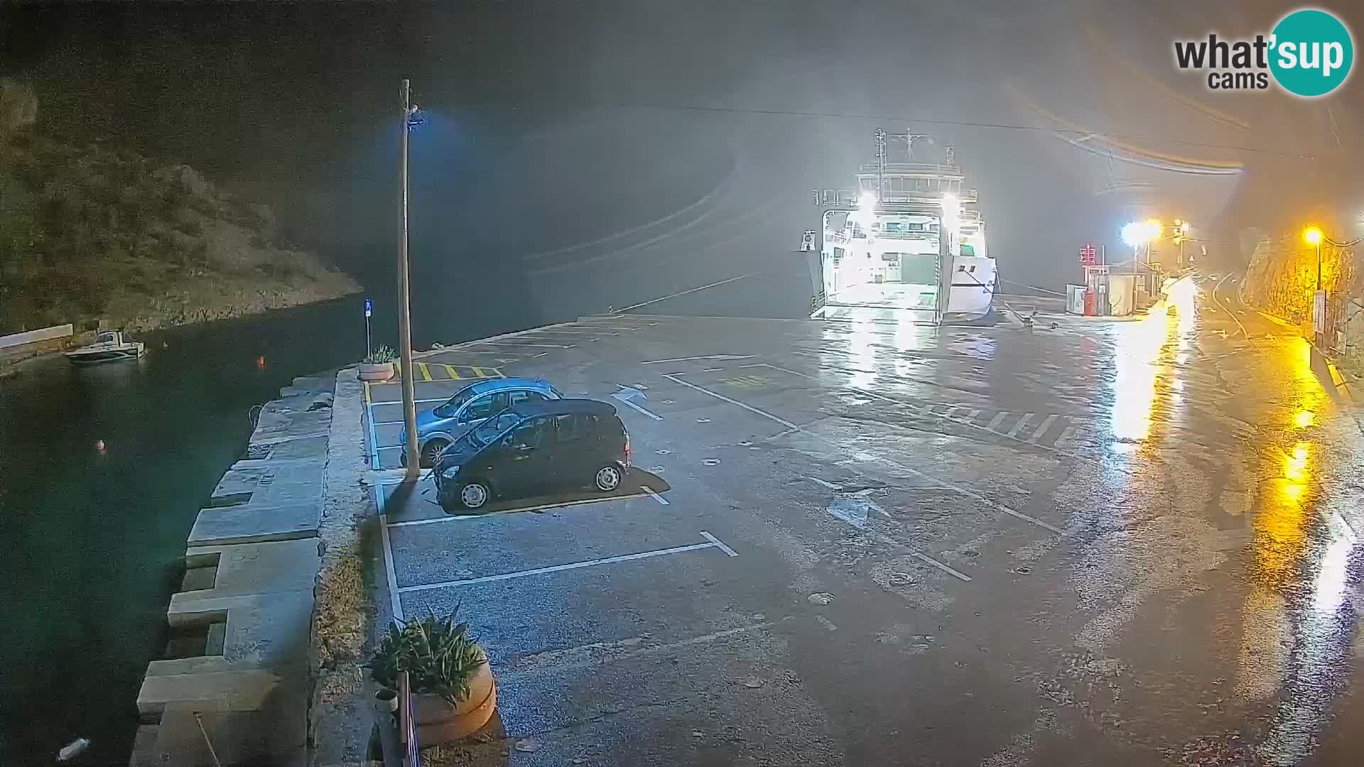 Webcam porto traghetti di Prizna – per l’isola di Pag